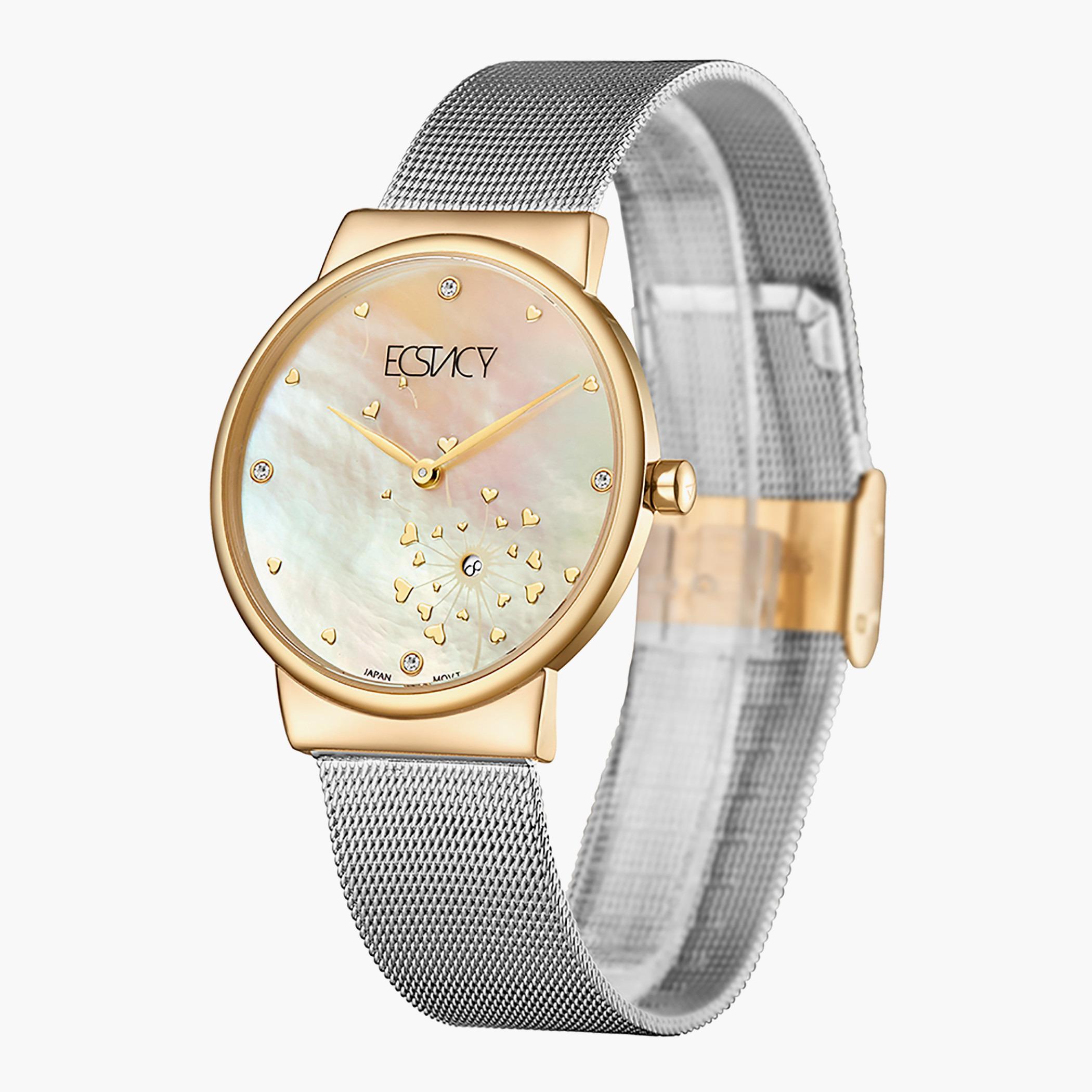 ساعة يد تناظريّة فضيّة للنساء من إيستاسي-women-watchesandjewellery-watches-image-2