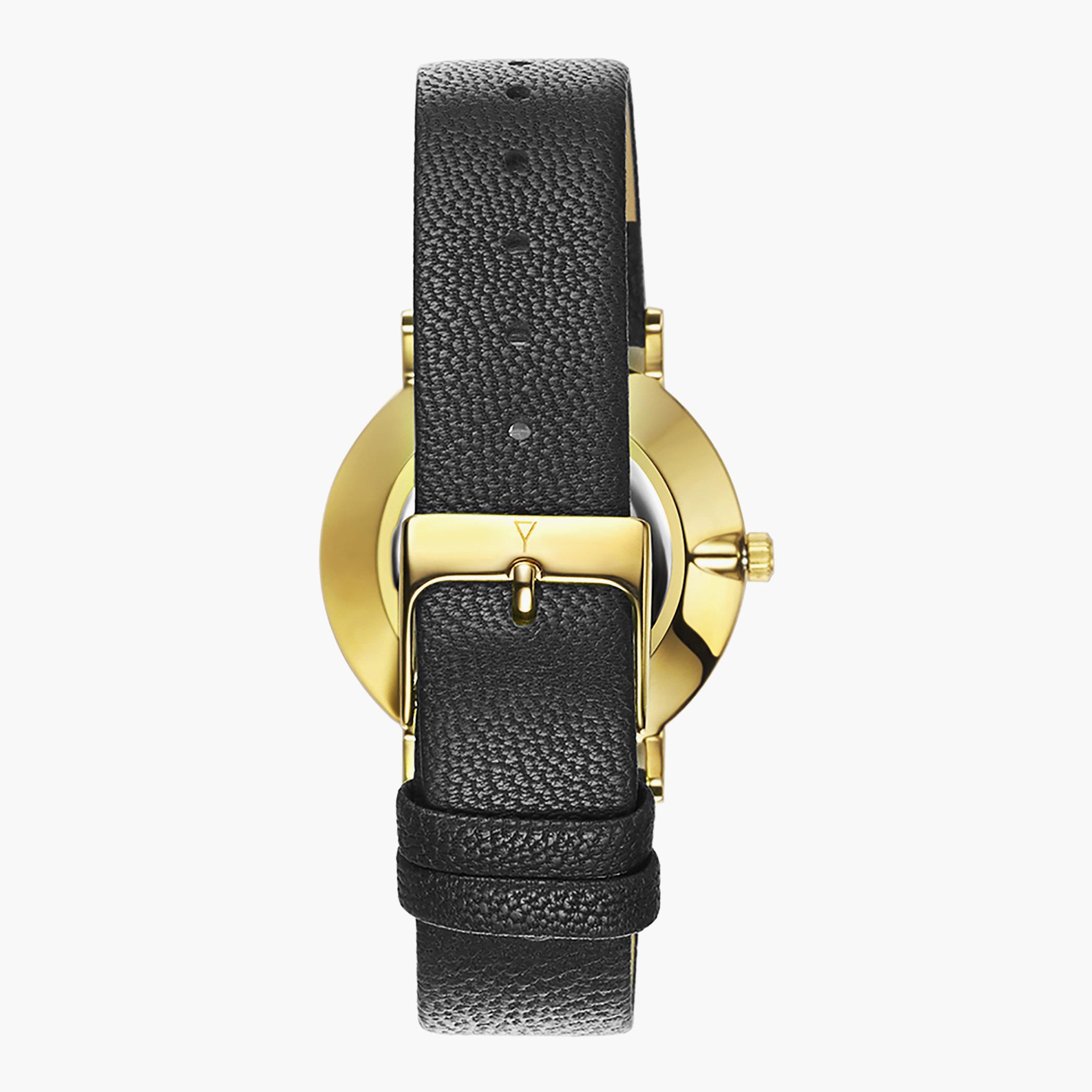 E20505-GLBB- راقب حزام جلد تناظرية أسود للنساء اكستازي-women-watchesandjewellery-watches-image-3