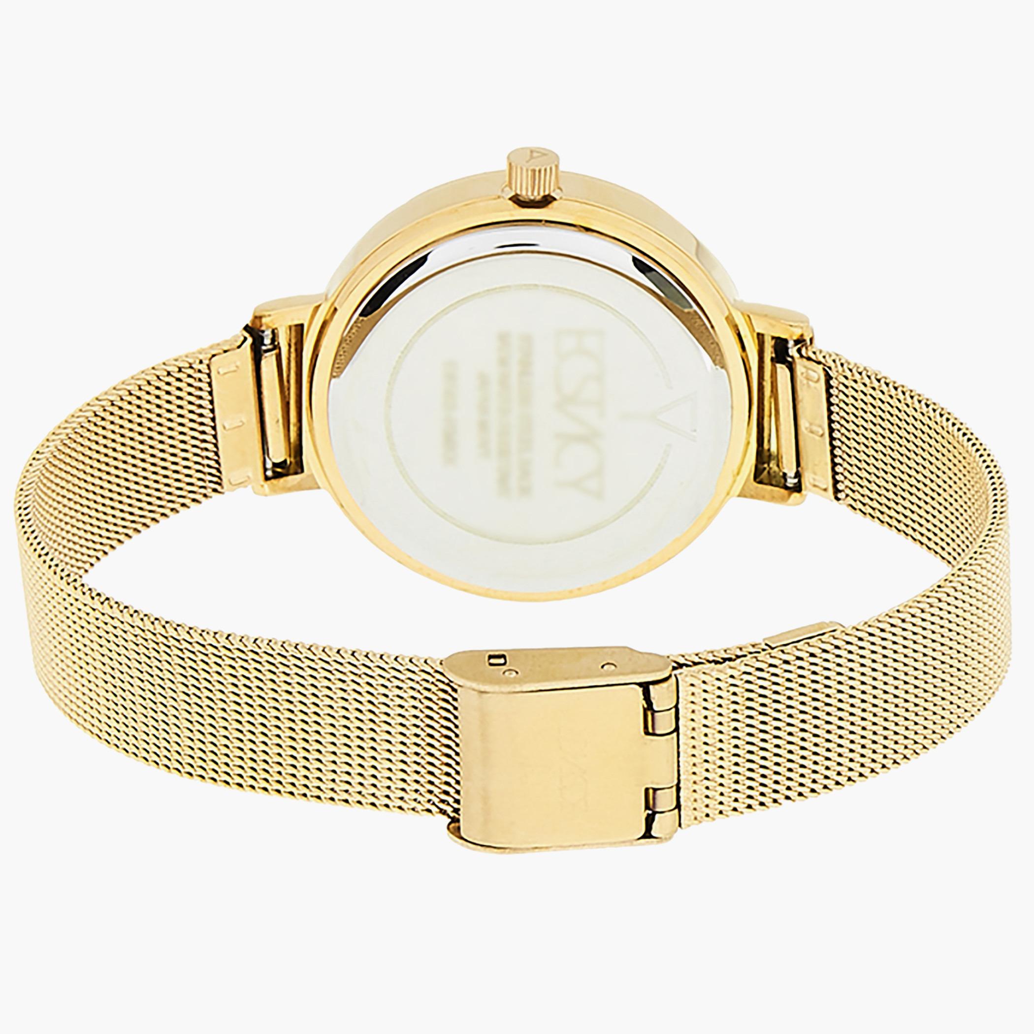 E9518-GMGR- راقب حزام ستانليس ستيل تناظرية ذهبي للنساء اكستازي-women-watchesandjewellery-watches-image-3