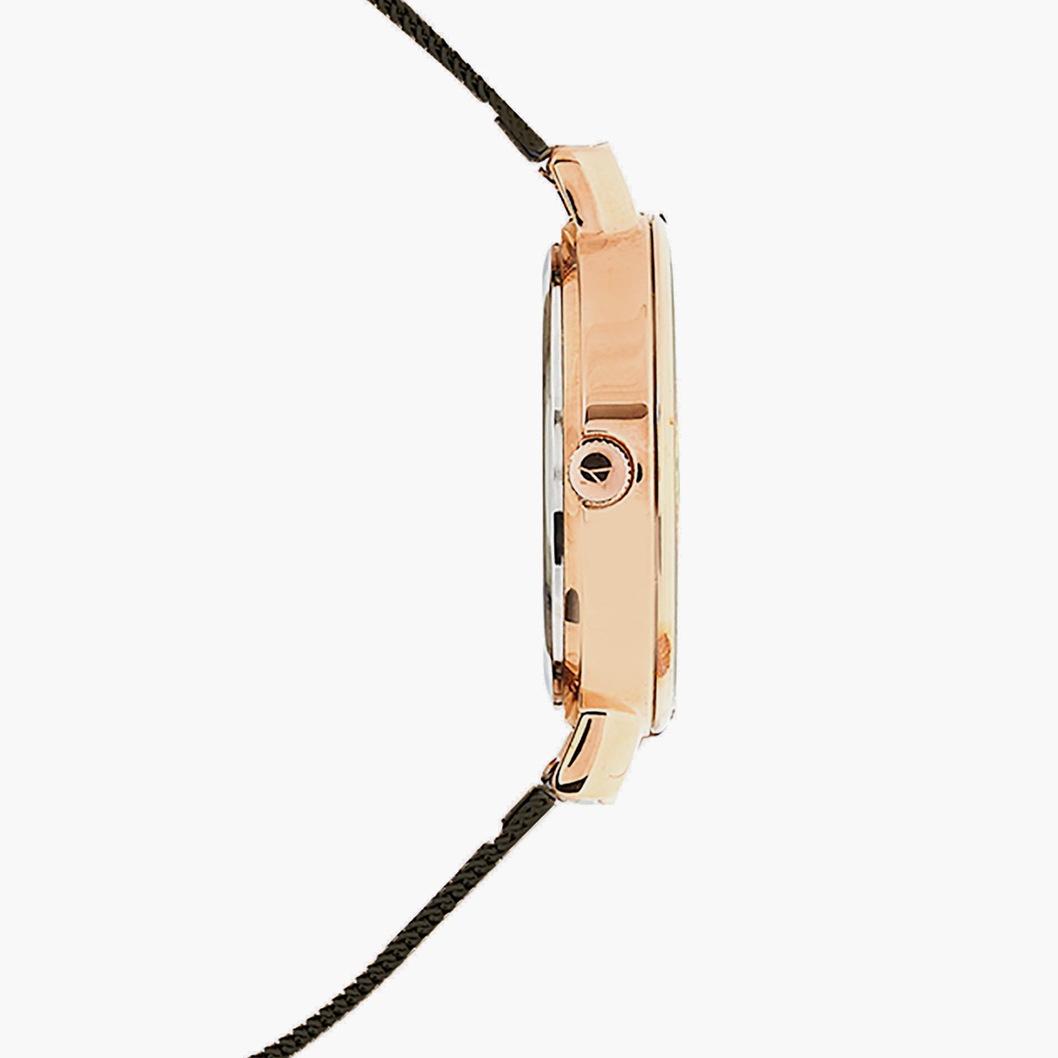E9518-KMBX- راقب حزام ستانليس ستيل تناظرية أسود للنساء اكستازي-women-watchesandjewellery-watches-image-2