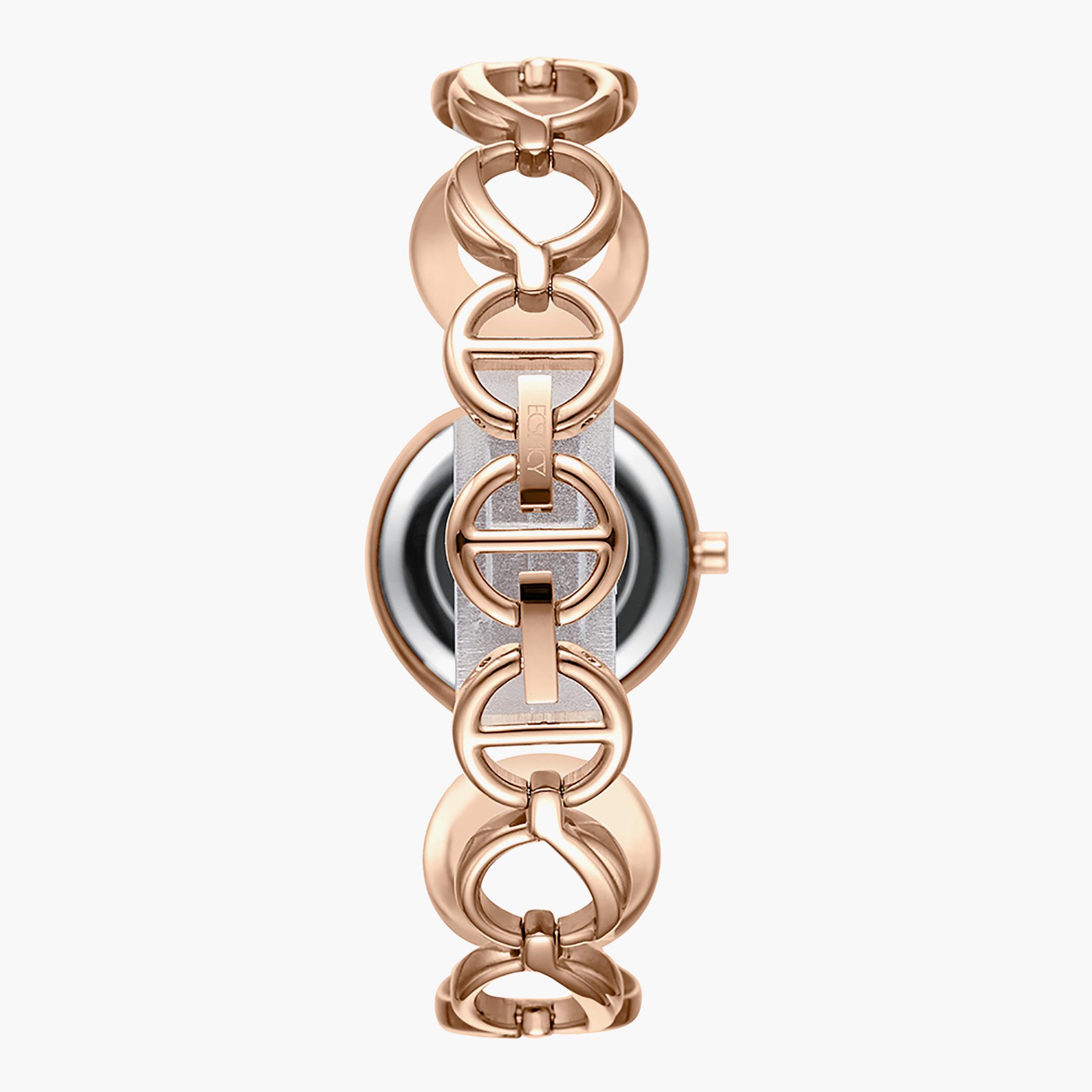 E9515-RBKS- راقب حزام ستانليس ستيل تناظرية ذهبي وردي للنساء اكستازي-women-watchesandjewellery-watches-image-3