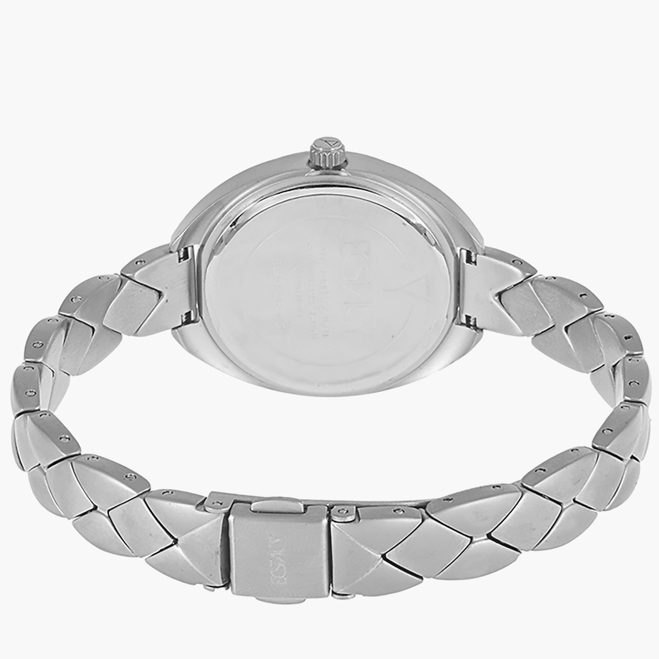 E9501-TBSM- راقب حزام ستانليس ستيل تناظرية فضة للنساء اكستازي-women-watchesandjewellery-watches-image-3