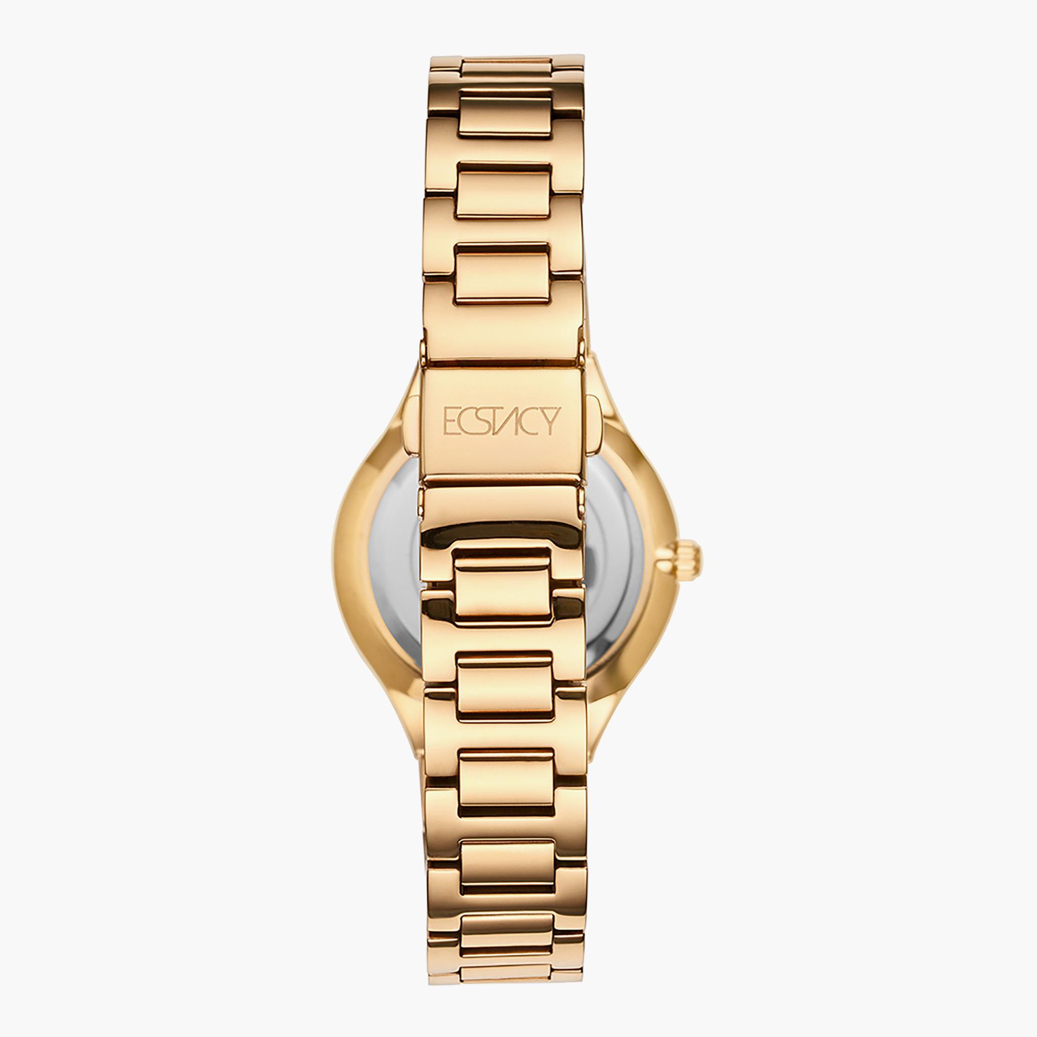 E9520-GBGMC- راقب حزام ستانليس ستيل تناظرية ذهبي للنساء اكستازي-women-watchesandjewellery-watches-image-3