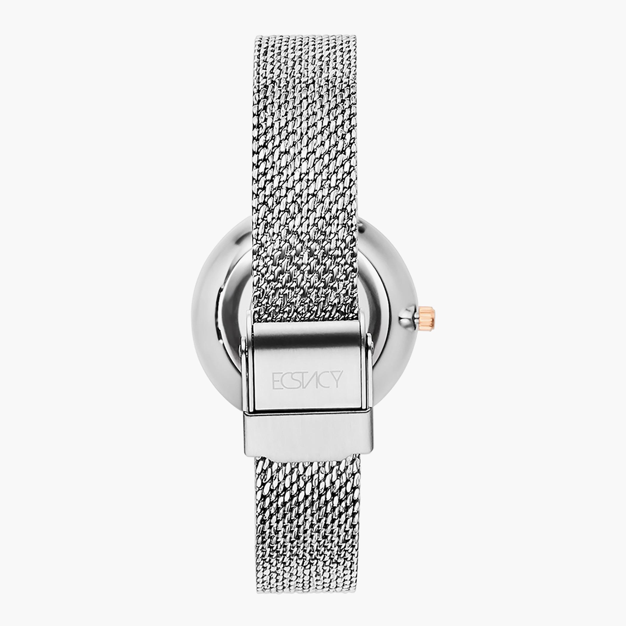 Ecstacy Women Silver Analog Stainless Steel Strap Watch - E20506-KMSM-women-watchesandjewellery-watches-image-3