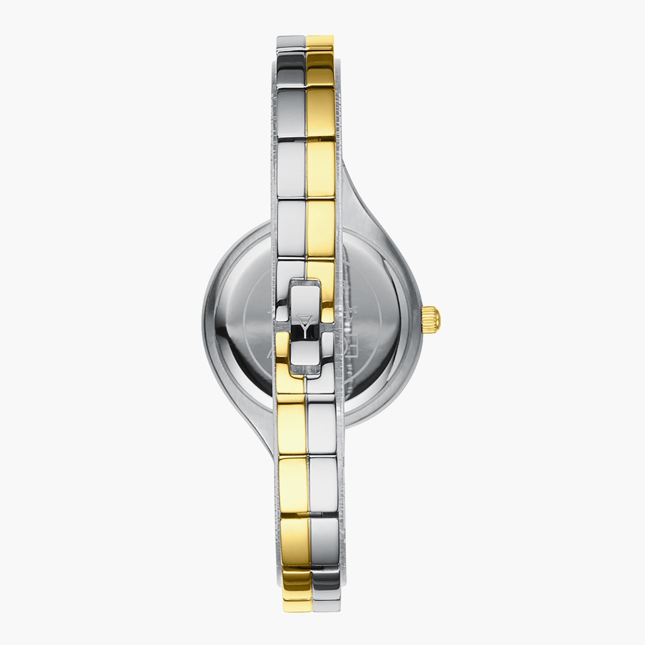 E20502-TBTMC- راقب حزام ستانليس ستيل تناظرية الفضة والذهب للنساء اكستازي-women-watchesandjewellery-watches-image-3