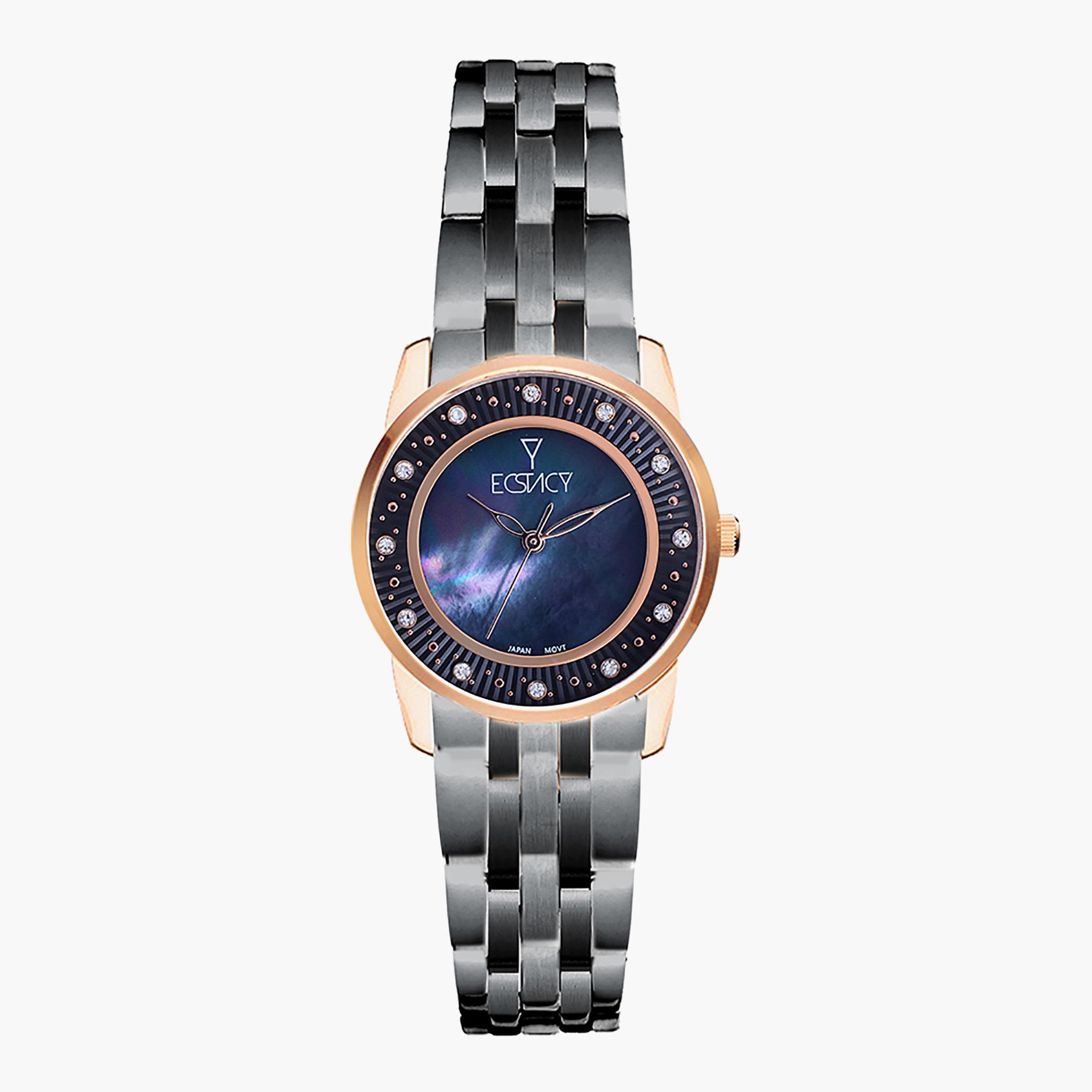 E9519-KBBMB- راقب حزام ستانليس ستيل تناظرية رمادي للنساء اكستازي-women-watchesandjewellery-watches-image-1