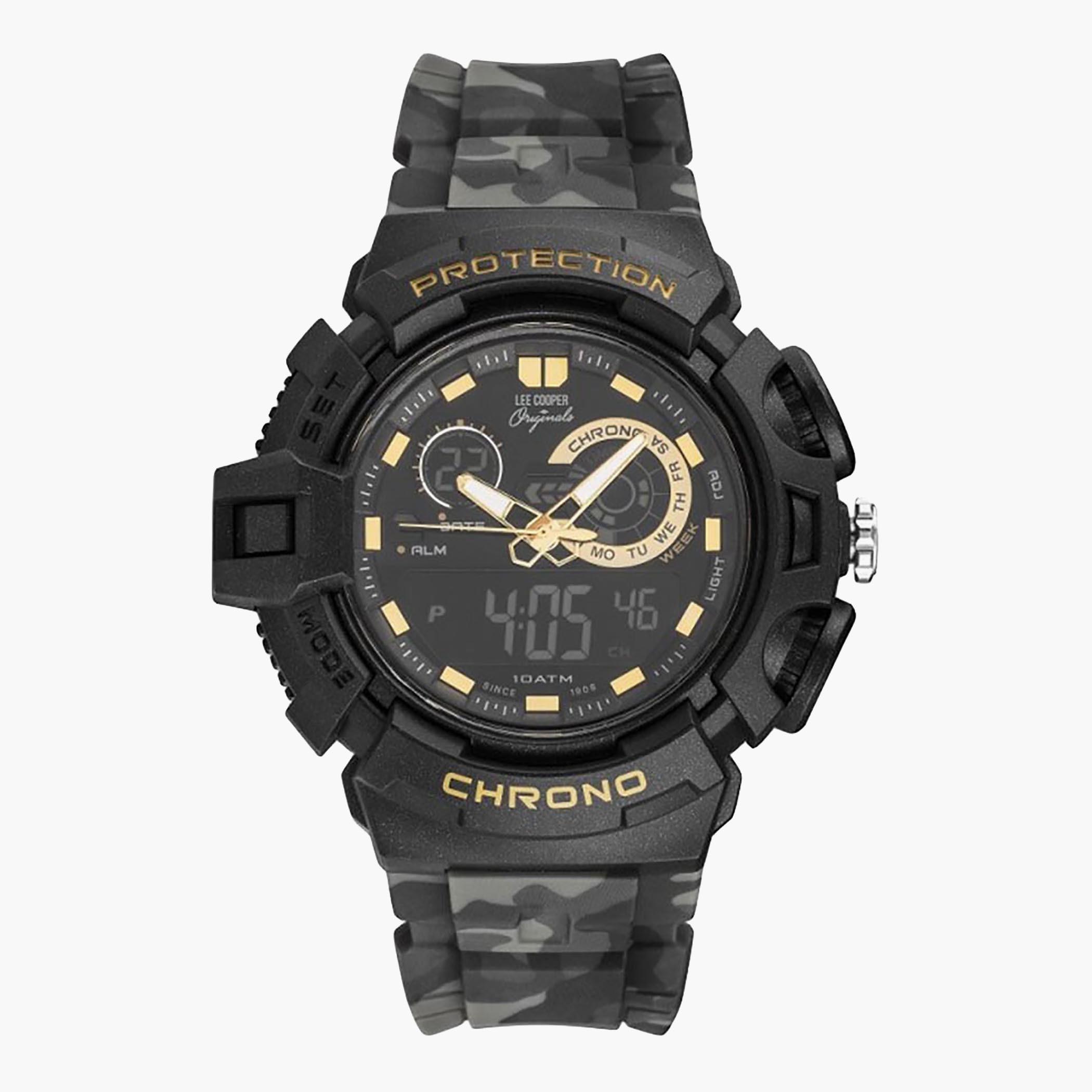 ORG05410.650- راقب حزام سيليكون تناظرية/ رقمية  ملك الرجال لي كوبر أورجينالز-men-watchesandjewellery-watches-image-1