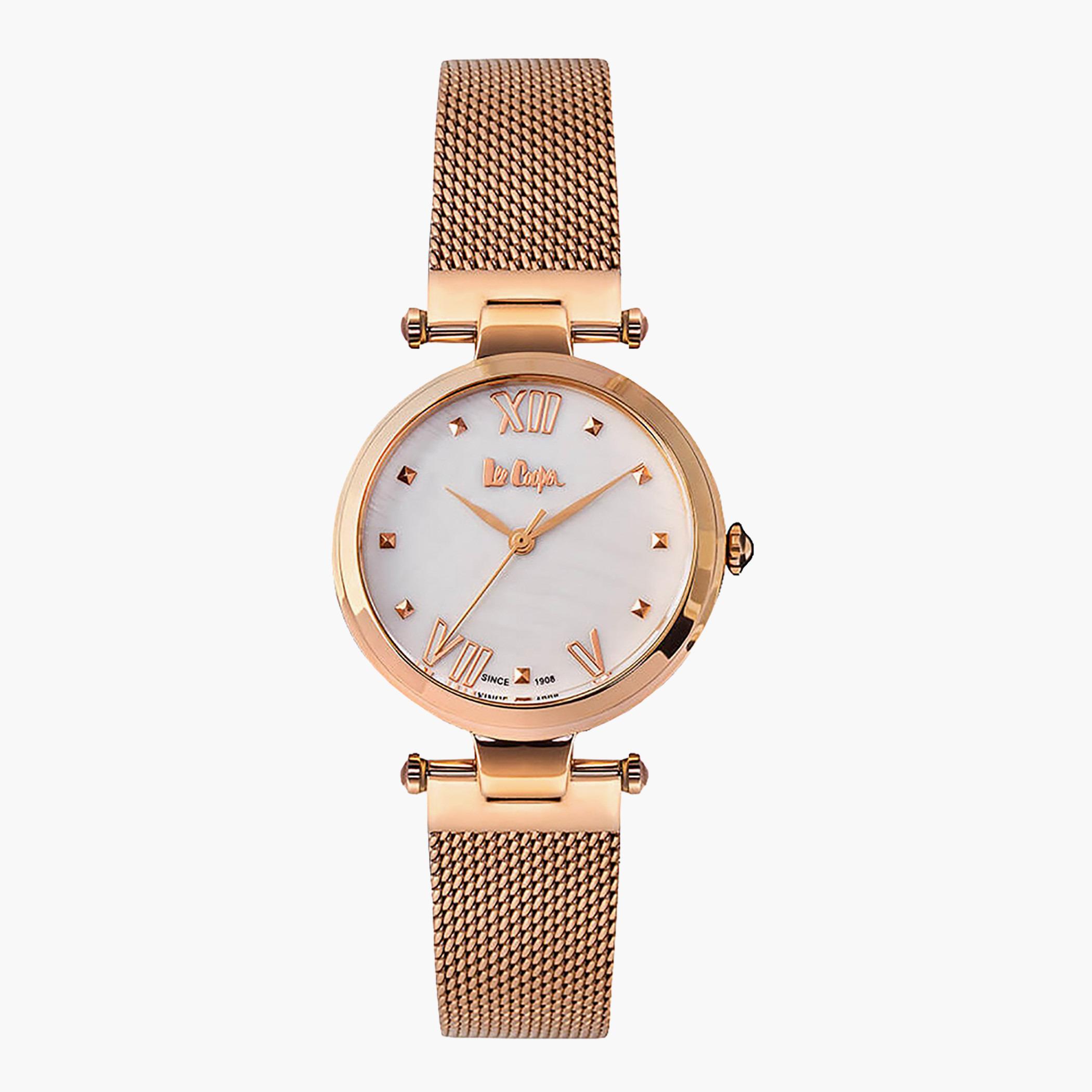 Lee Cooper Women's Rose Gold Analog Wrist Watch-women-watchesandjewellery-watches-image-1