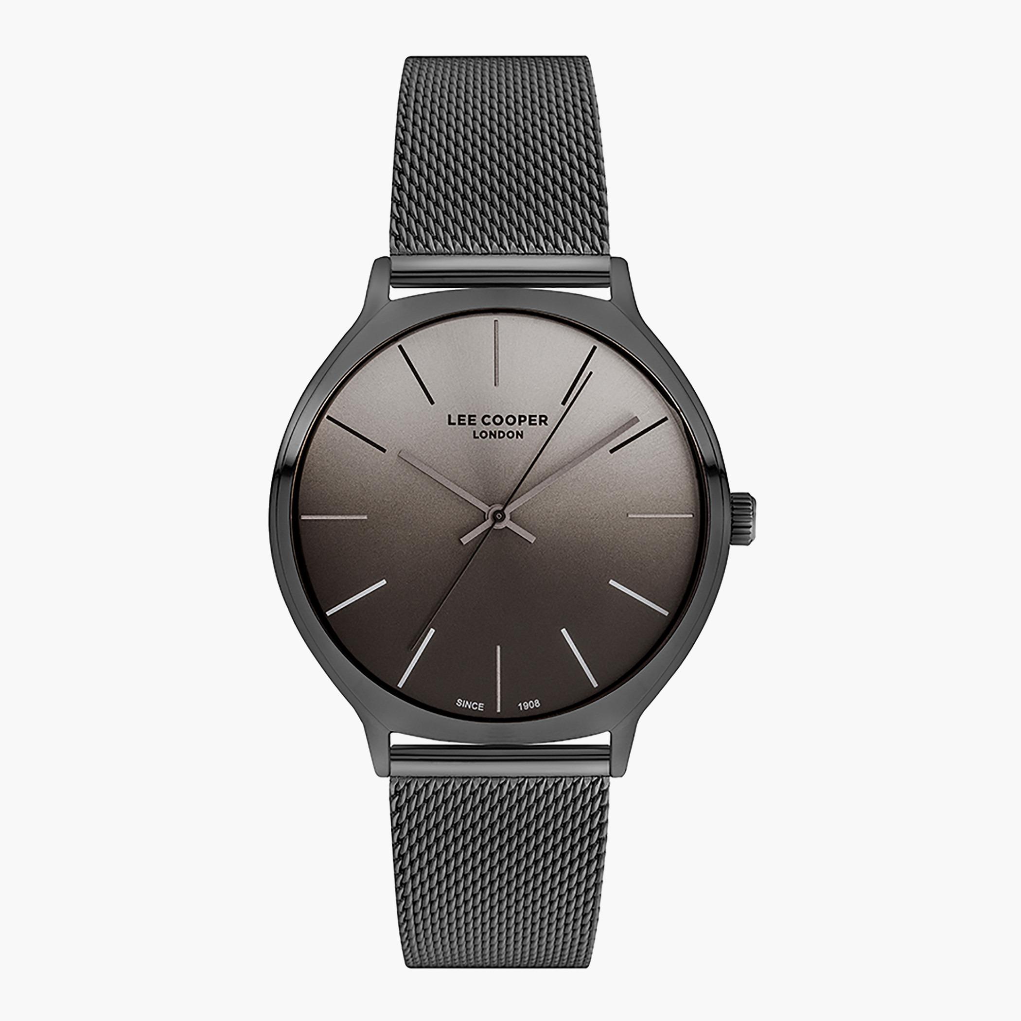 Lee Cooper Black Analog Mesh Strap Watch - LC07052.650-women-watchesandjewellery-watches-image-1