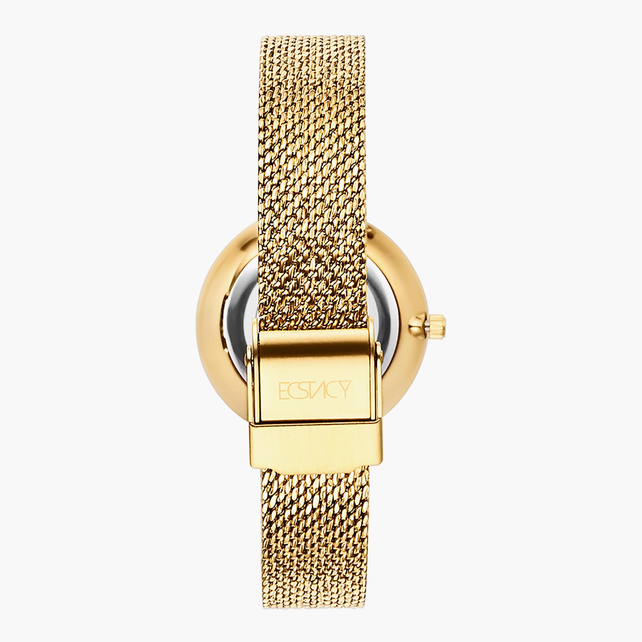 E20506-GMGMC- راقب حزام شبكة تناظرية ذهبي للنساء اكستازي-women-watchesandjewellery-watches-image-3