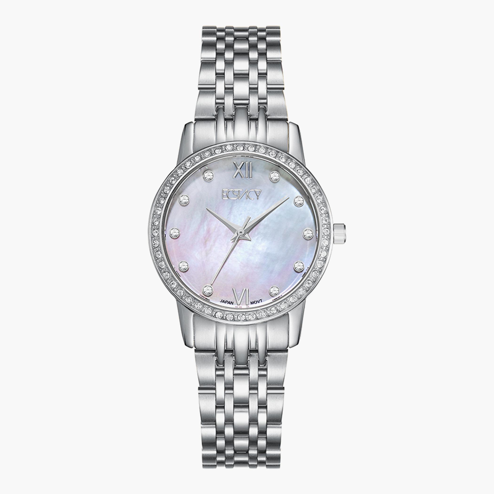 E9517-SBSM- راقب حزام ستانليس ستيل تناظرية بني للنساء اكستازي-women-watchesandjewellery-watches-image-1