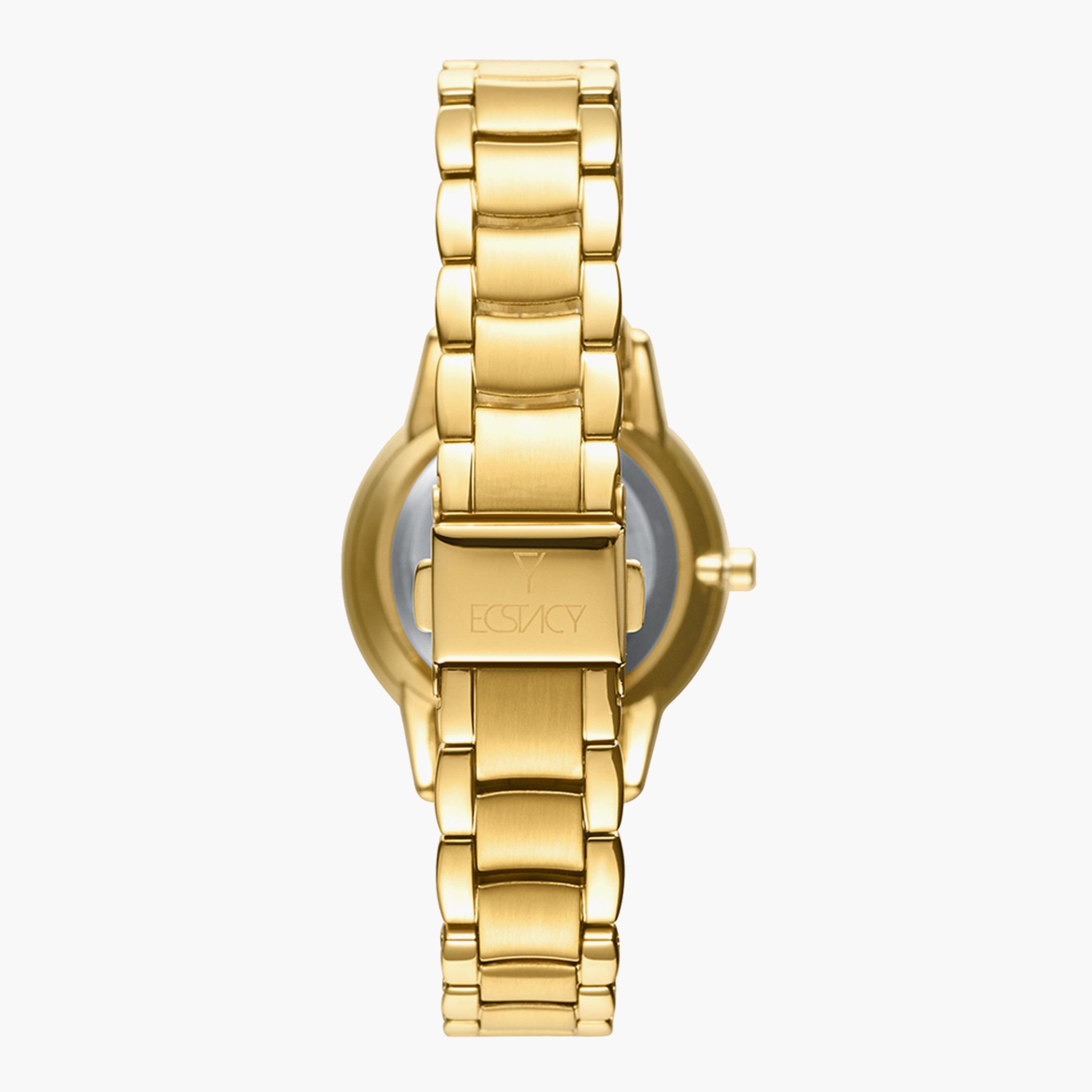 E9516-GBGMR- راقب حزام ستانليس ستيل تناظرية ذهبي للنساء اكستازي-women-watchesandjewellery-watches-image-3