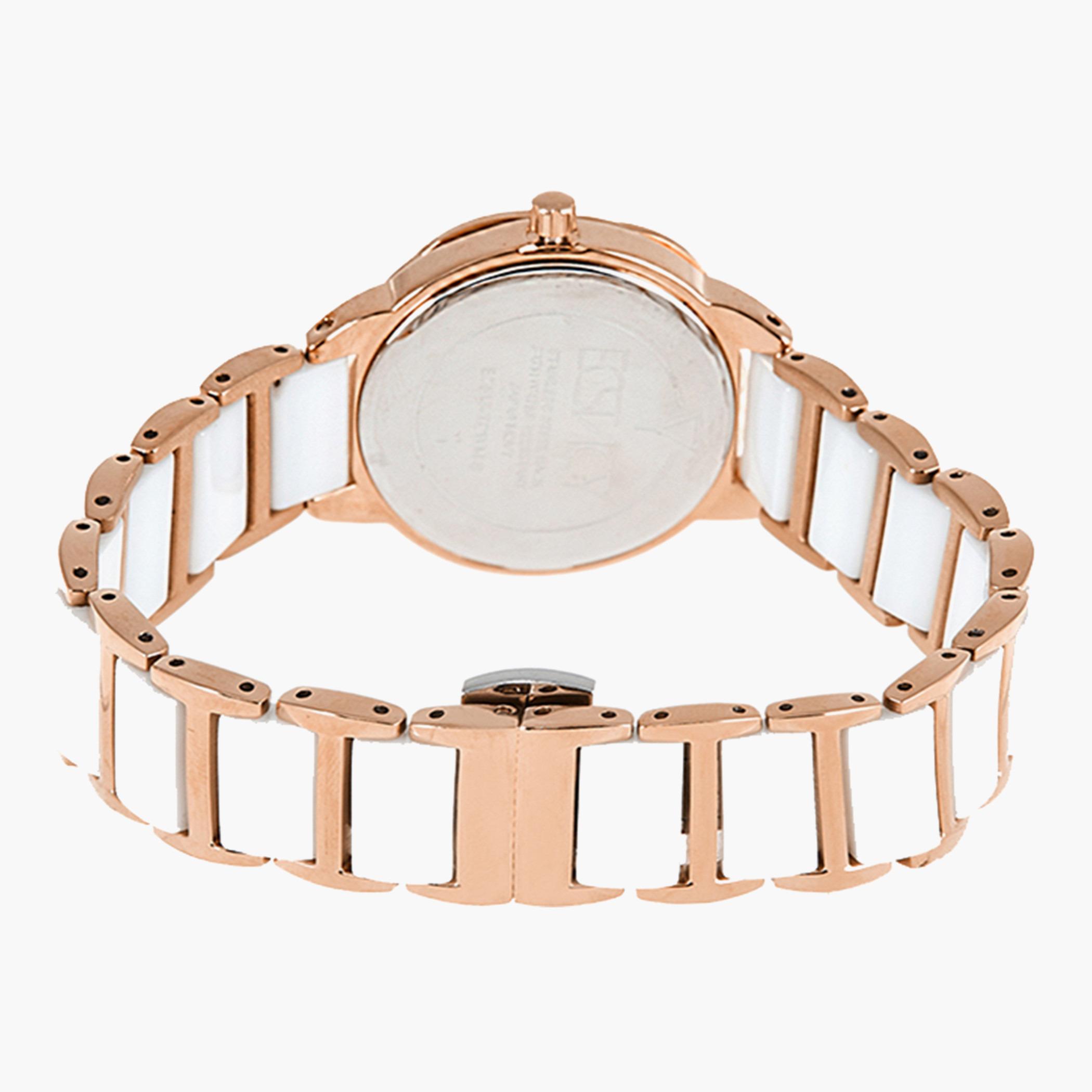 E8519-KCWM- راقب حزام سيراميك تناظرية أبيض للنساء اكستازي-women-watchesandjewellery-watches-image-3