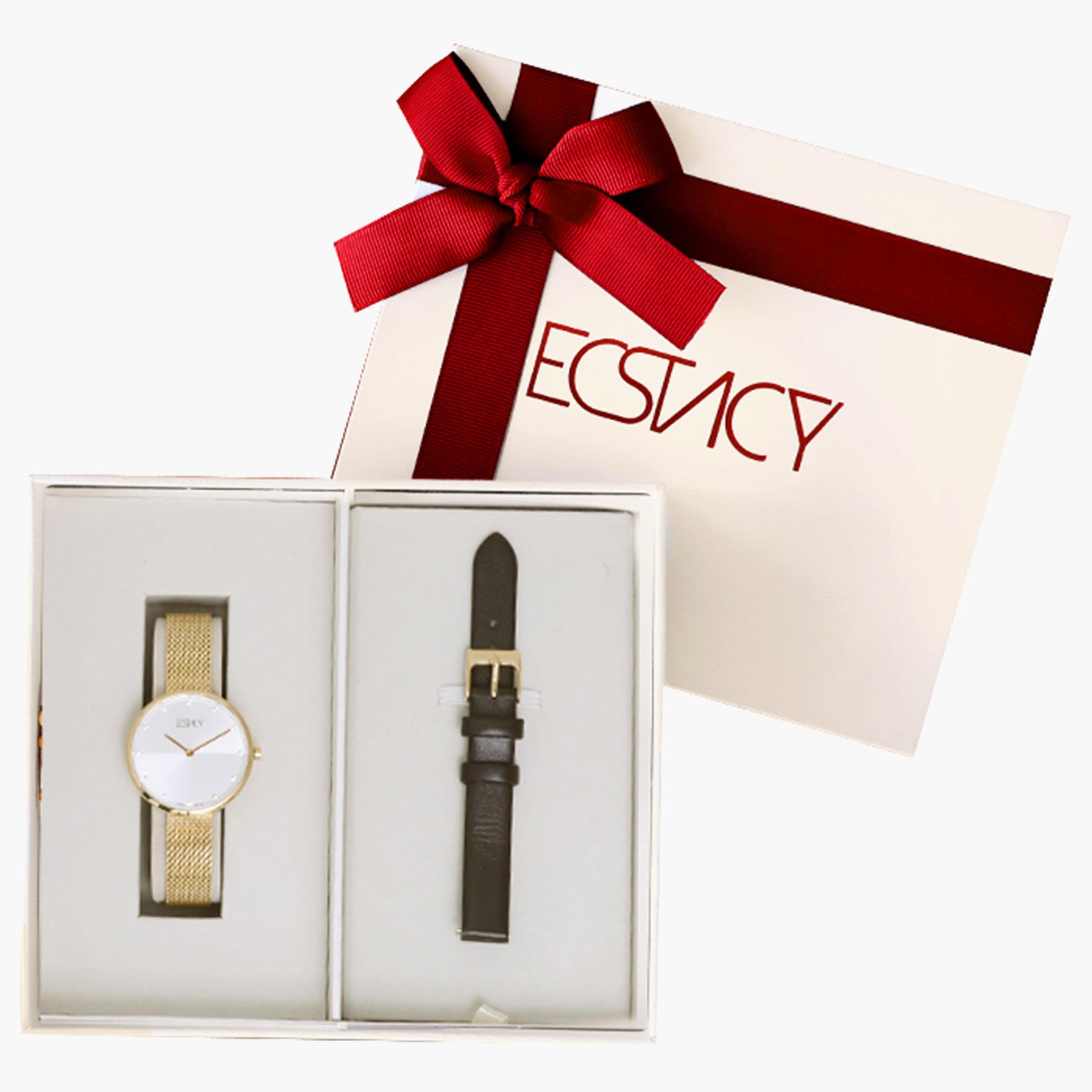 E8517C-GMGW-S- راقب حزام شبكة تناظرية ذهبي للنساء اكستازي-women-watchesandjewellery-watches-image-3