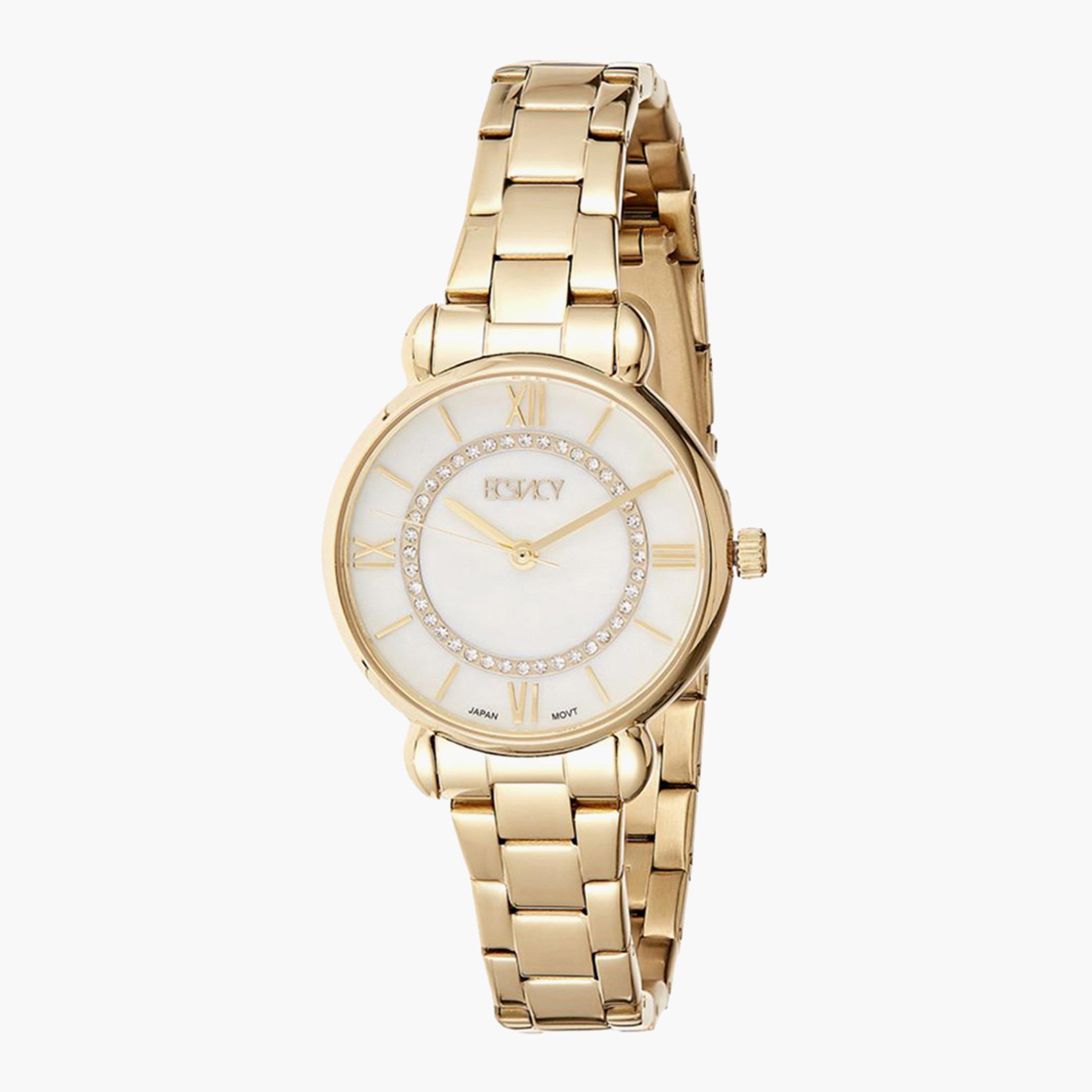 E8505-GBGS- راقب حزام ستانليس ستيل تناظرية ذهبي للنساء اكستازي-women-watchesandjewellery-watches-image-1