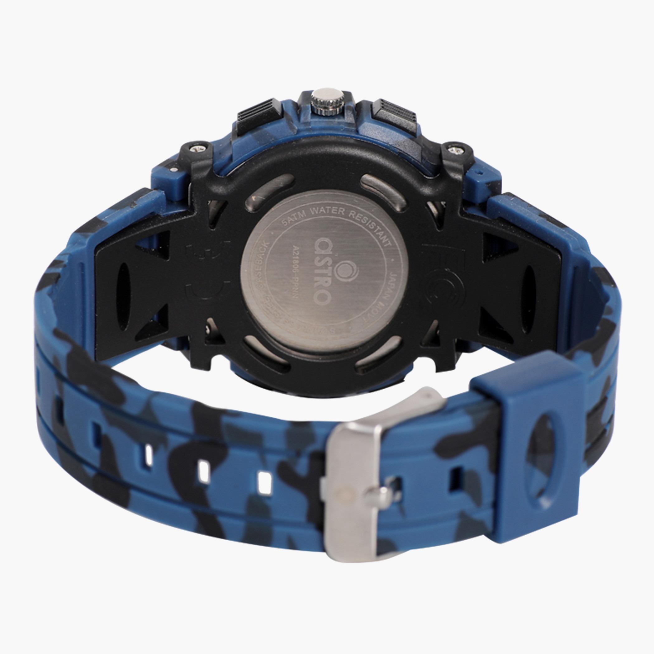 Astro Men Camouflage Analog/Digital Plastic Strap Watch - A21806-PPNN-men-watchesandjewellery-watches-image-3