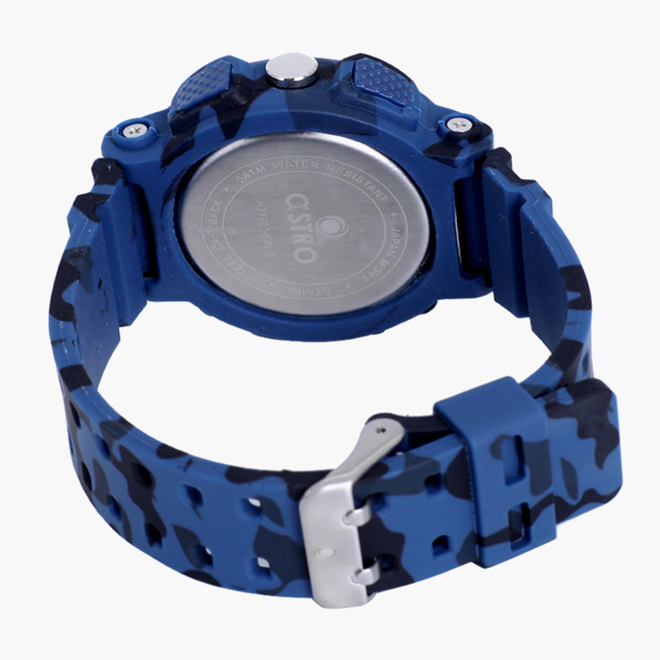 Astro Men Camouflage Digital Silicone Strap Watch - A21903-PPNB-men-watchesandjewellery-watches-image-3
