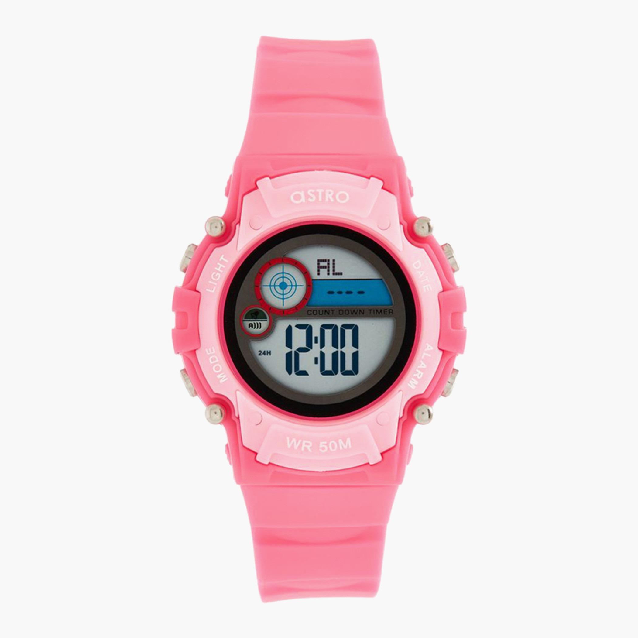 A9921-PPPB- راقب حزام لدائن رقميّة لون القرنفل أطفال أسترو-boys-accessories-watches-image-1