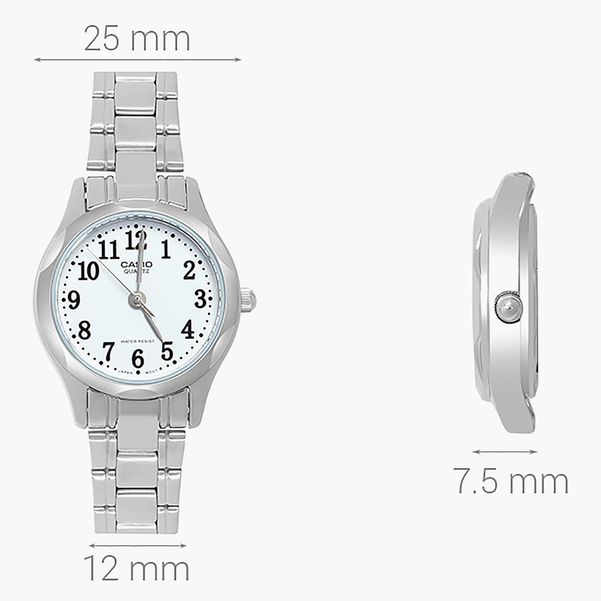 Casio Women Silver Analog Stainless Steel Strap Watch - LTP-1275D-7BDF-women-watchesandjewellery-watches-image-2