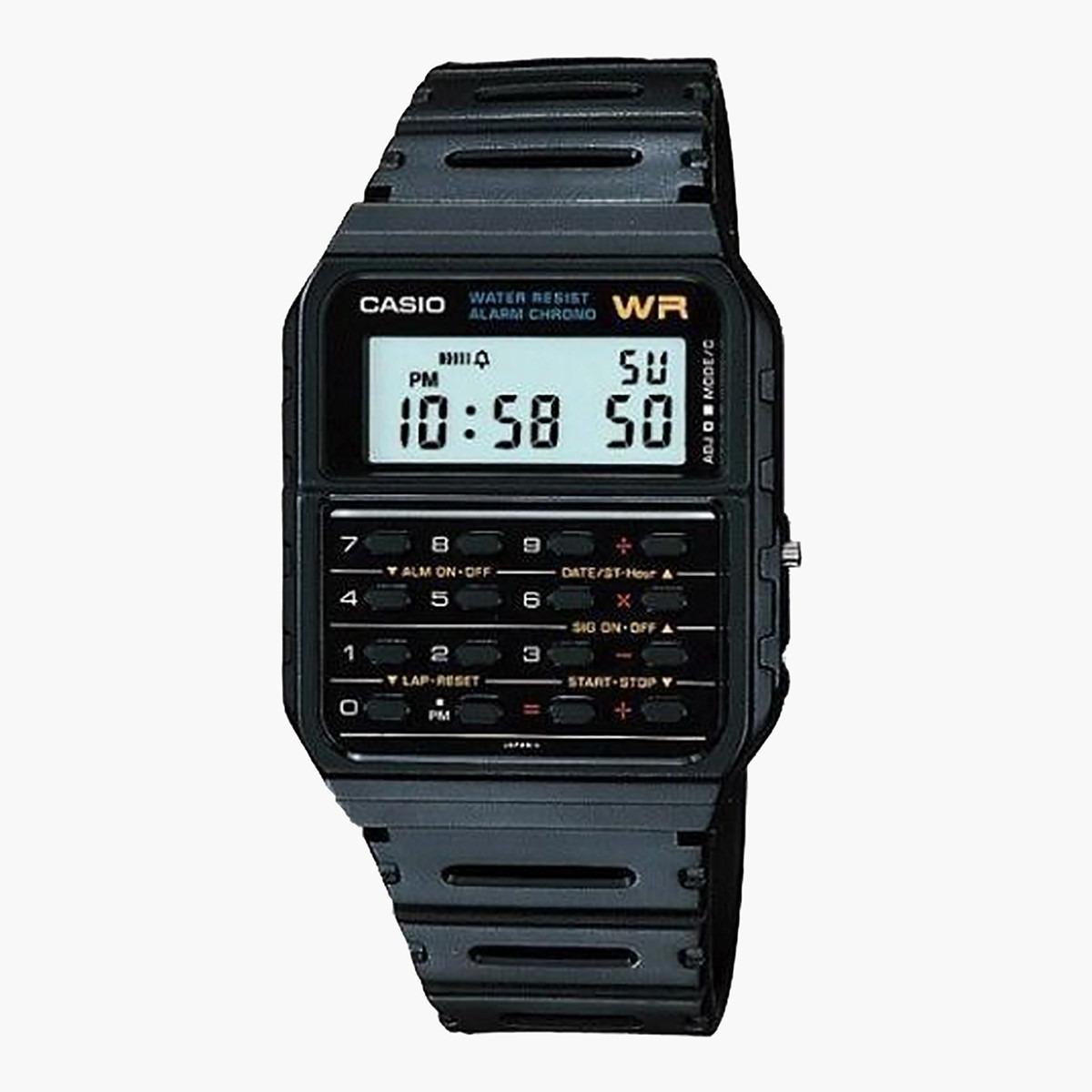 Casio Men Black Digital Resin Strap Watch - CA-53W-1Z-men-watchesandjewellery-watches-image-1