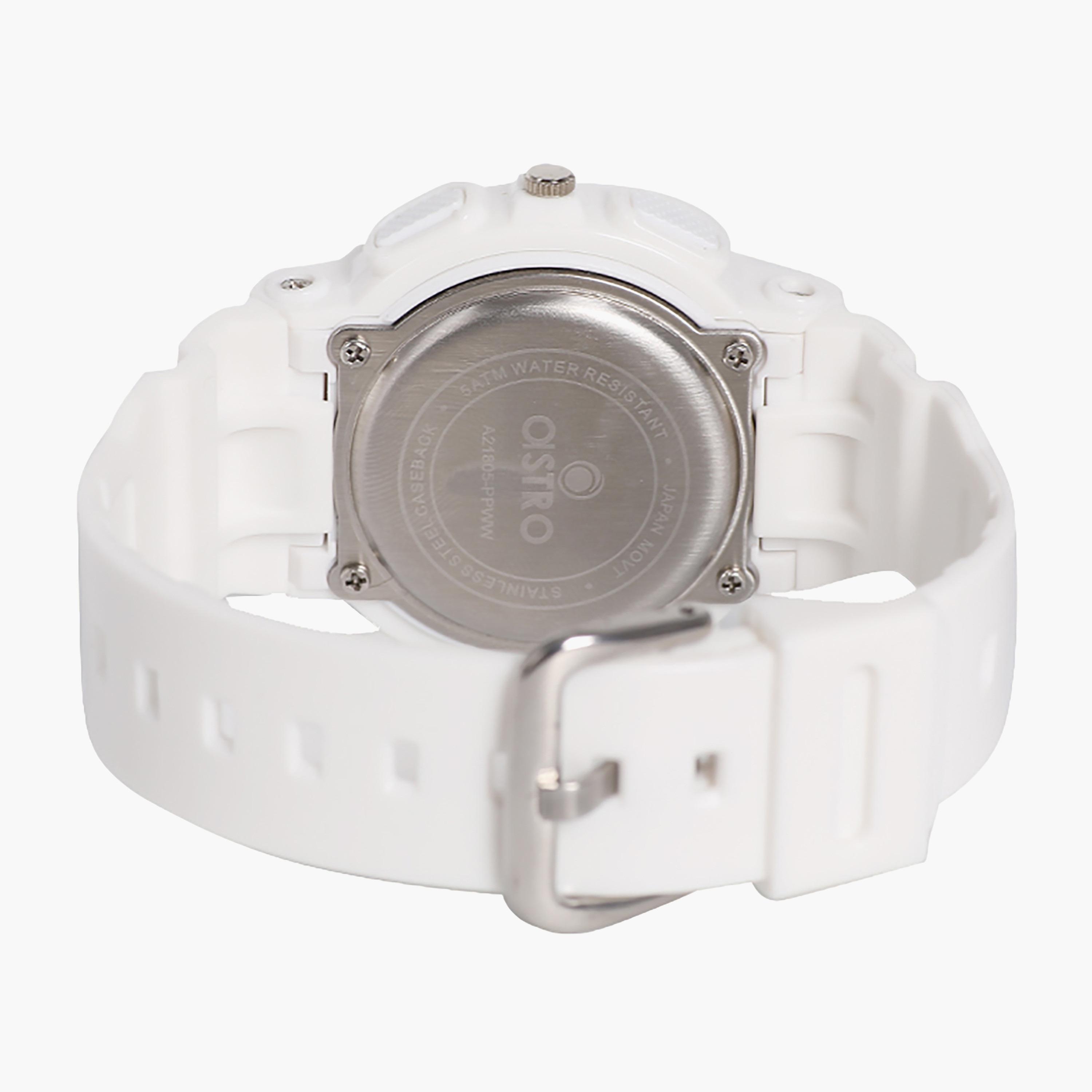 A21805-PPWW- راقب رجال حزام لدائن تناظرية/ رقمية أبيض للرجال أسترو-men-watchesandjewellery-watches-image-3