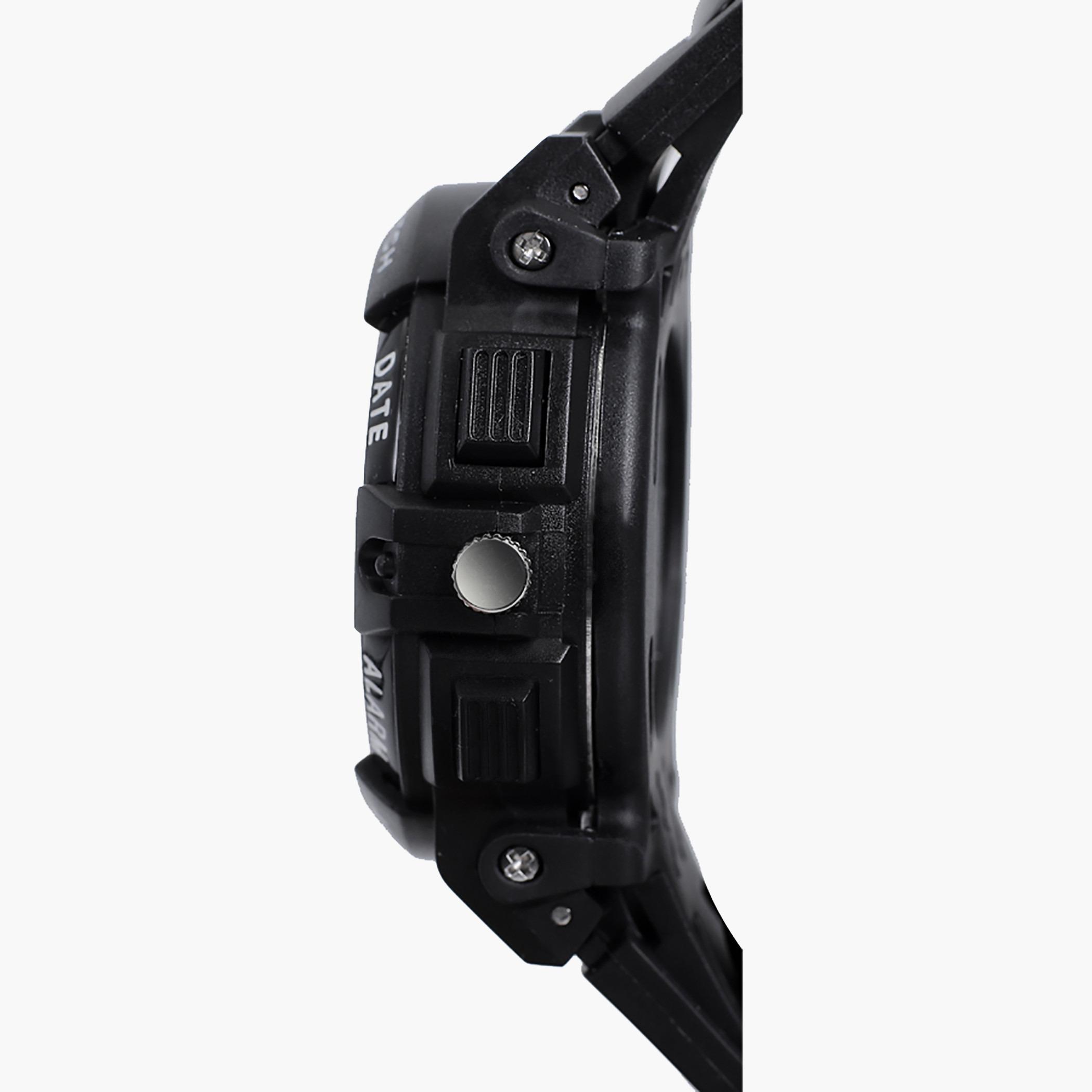 Astro Men Black Analog/Digital Plastic Strap Watch - A21806-PPBB-men-watchesandjewellery-watches-image-2