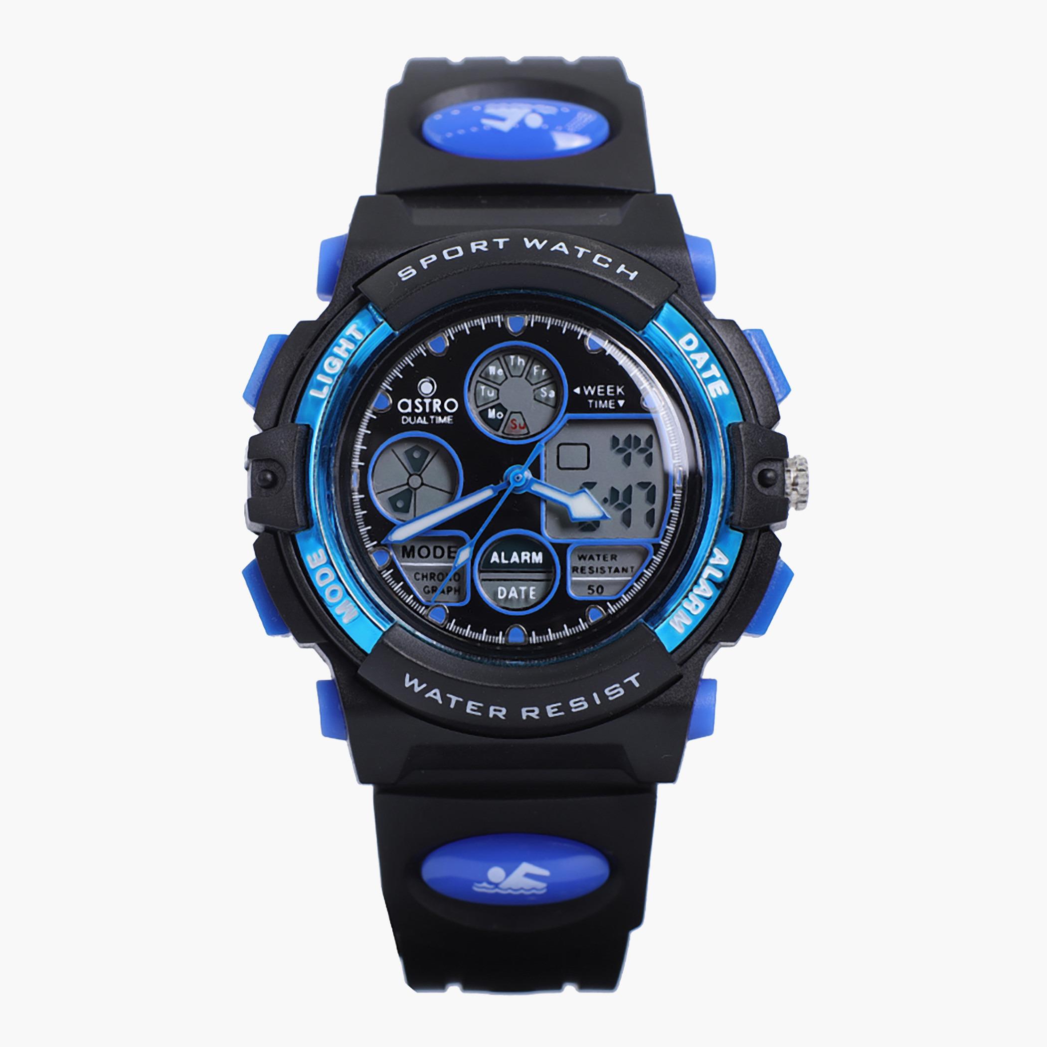 A21806-PPBBL- راقب رجال رجال حزام لدائن تناظرية/ رقمية أسود للرجال أسترو-men-watchesandjewellery-watches-image-1