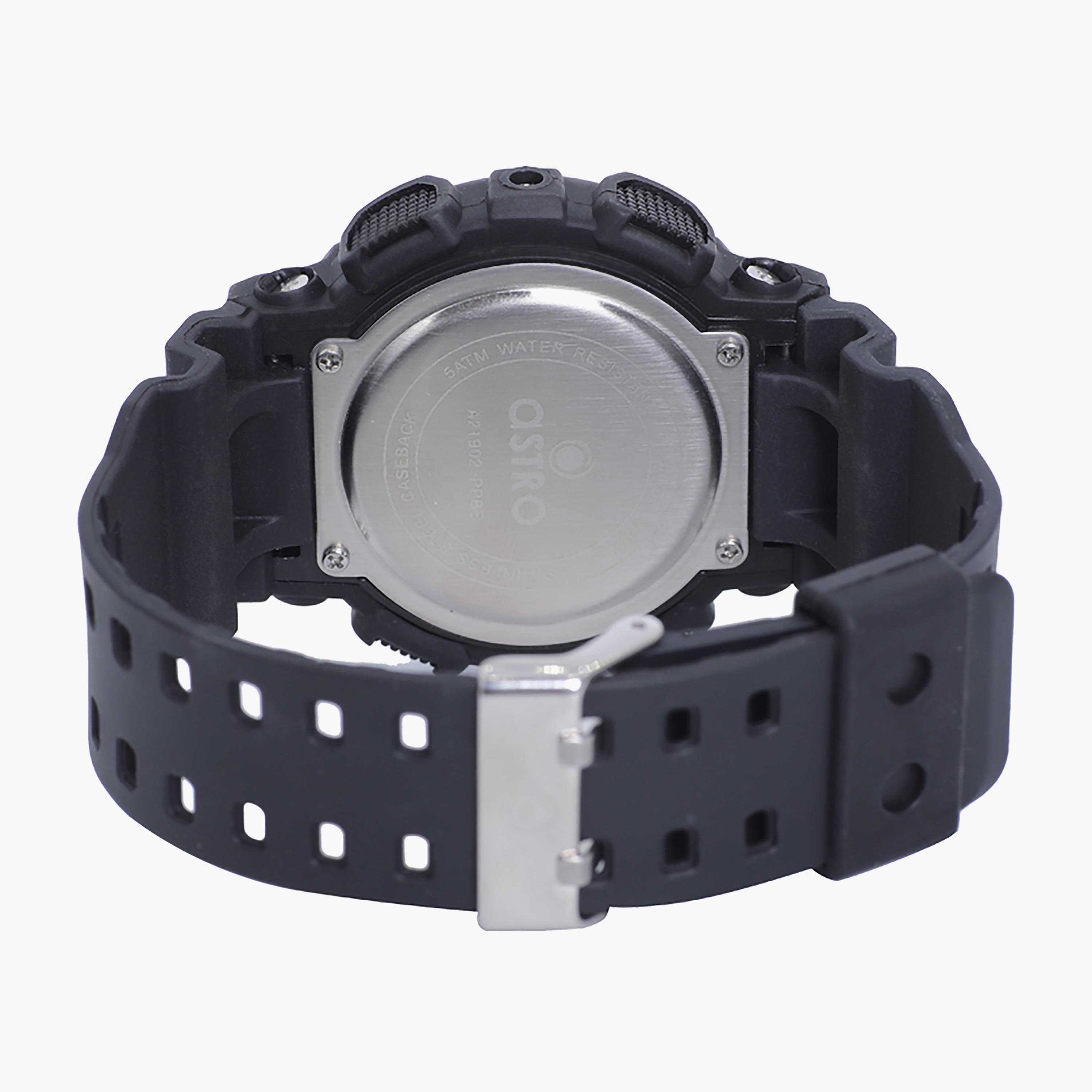 A21902-PPBB- راقب حزام لدائن رقميّة أسود للرجال أسترو-men-watchesandjewellery-watches-image-3