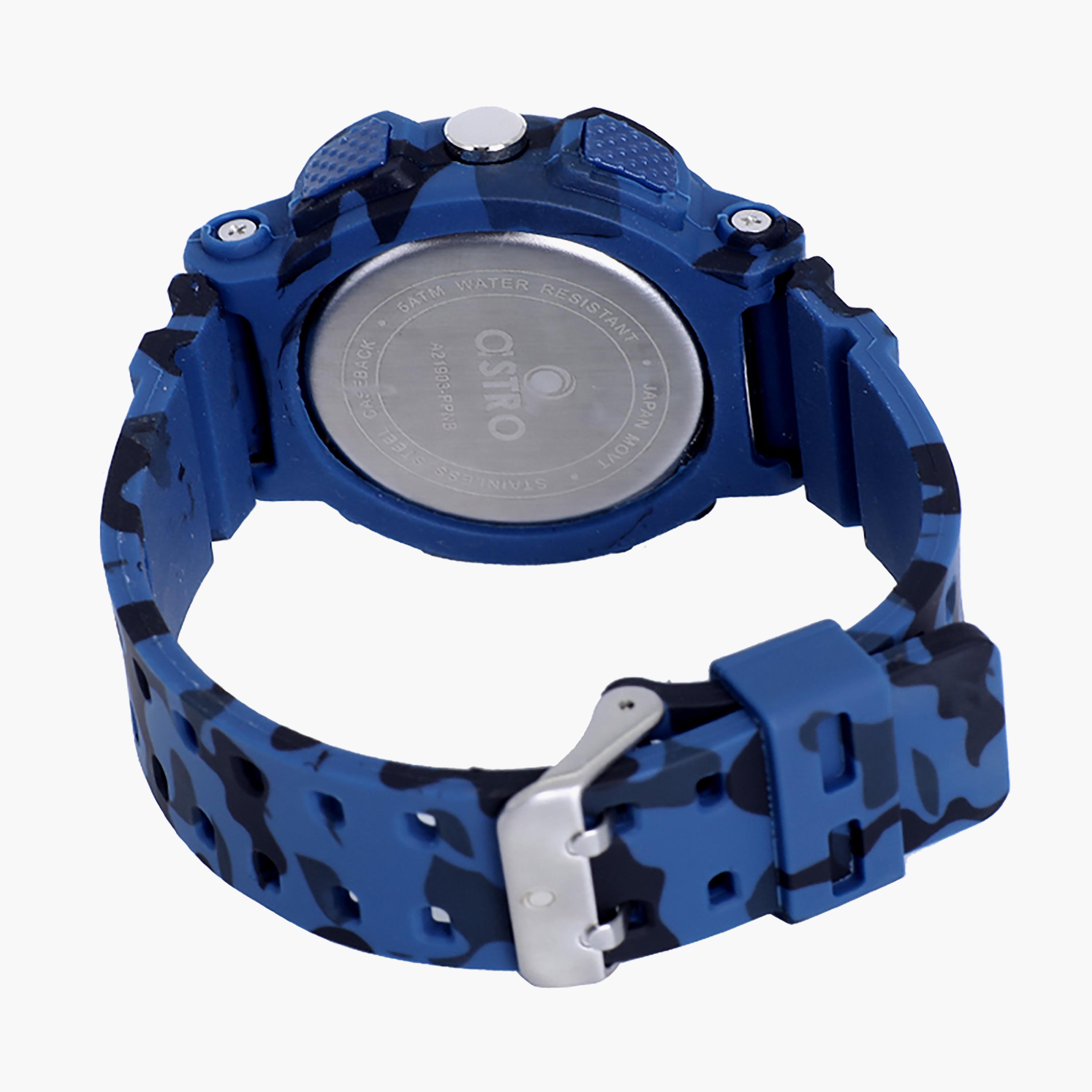 A21903-PPNB- راقب حزام سيليكون رقميّة أزرق للرجال أسترو-men-watchesandjewellery-watches-image-3