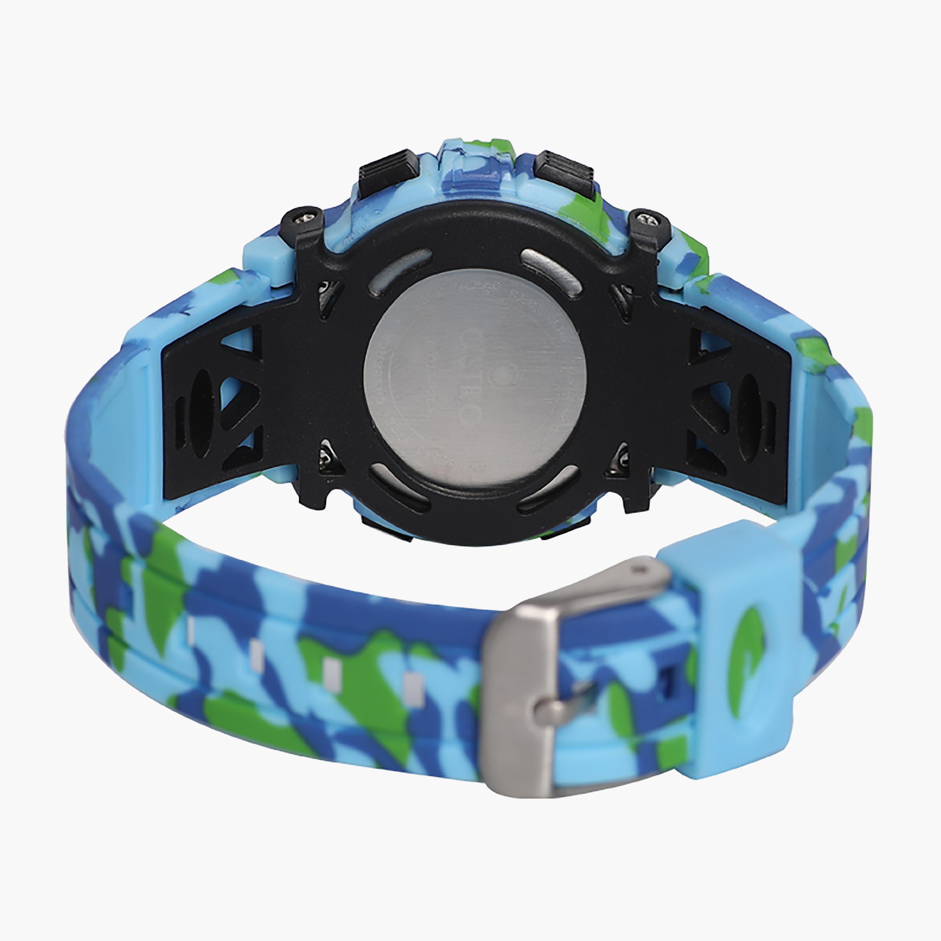 Astro Kids Camouflage Digital Plastic Strap Watch - A9933-PPLS-boys-accessories-watches-image-3