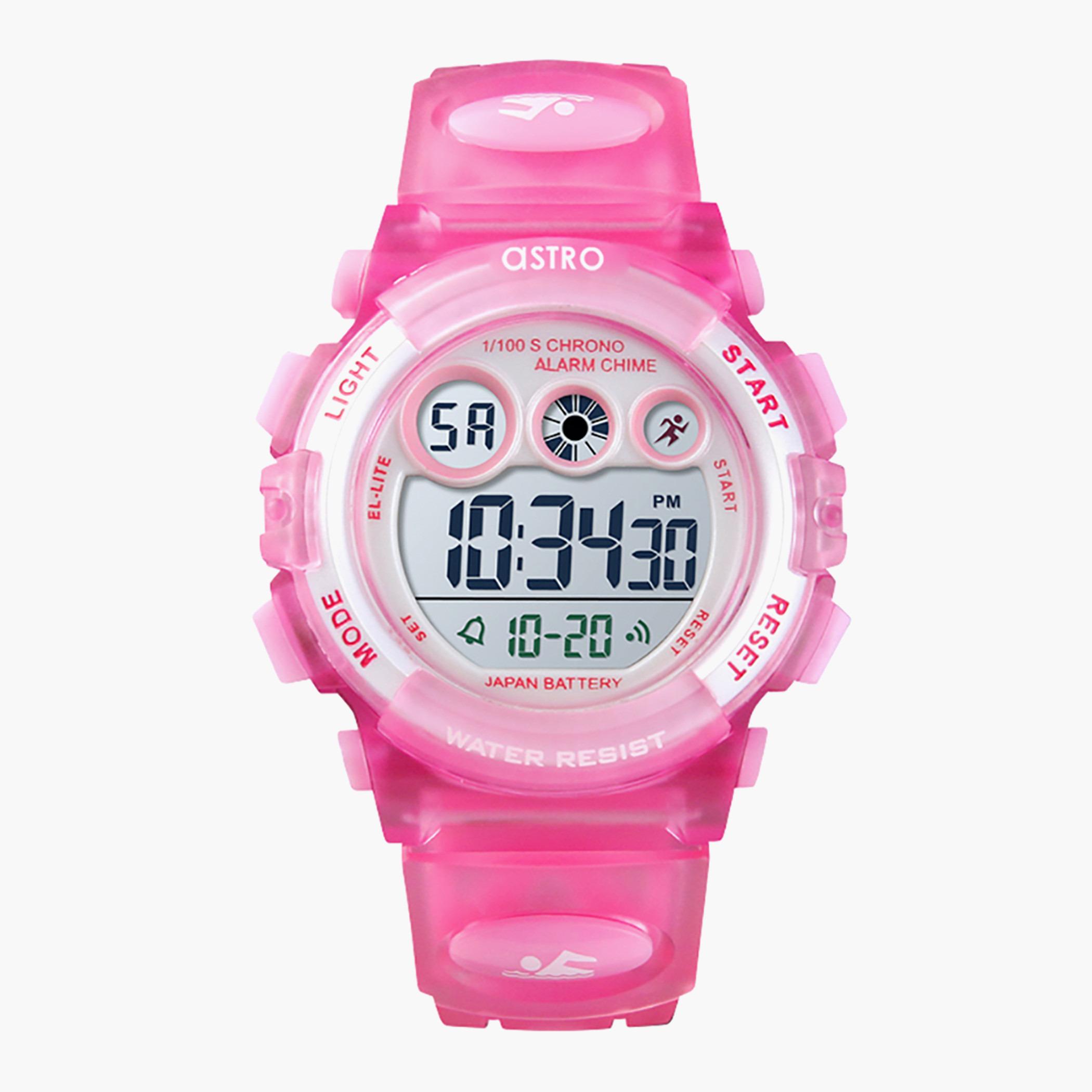 A9935-PPPS- راقب حزام لدائن رقميّة لون القرنفل أطفال أسترو-boys-accessories-watches-image-1