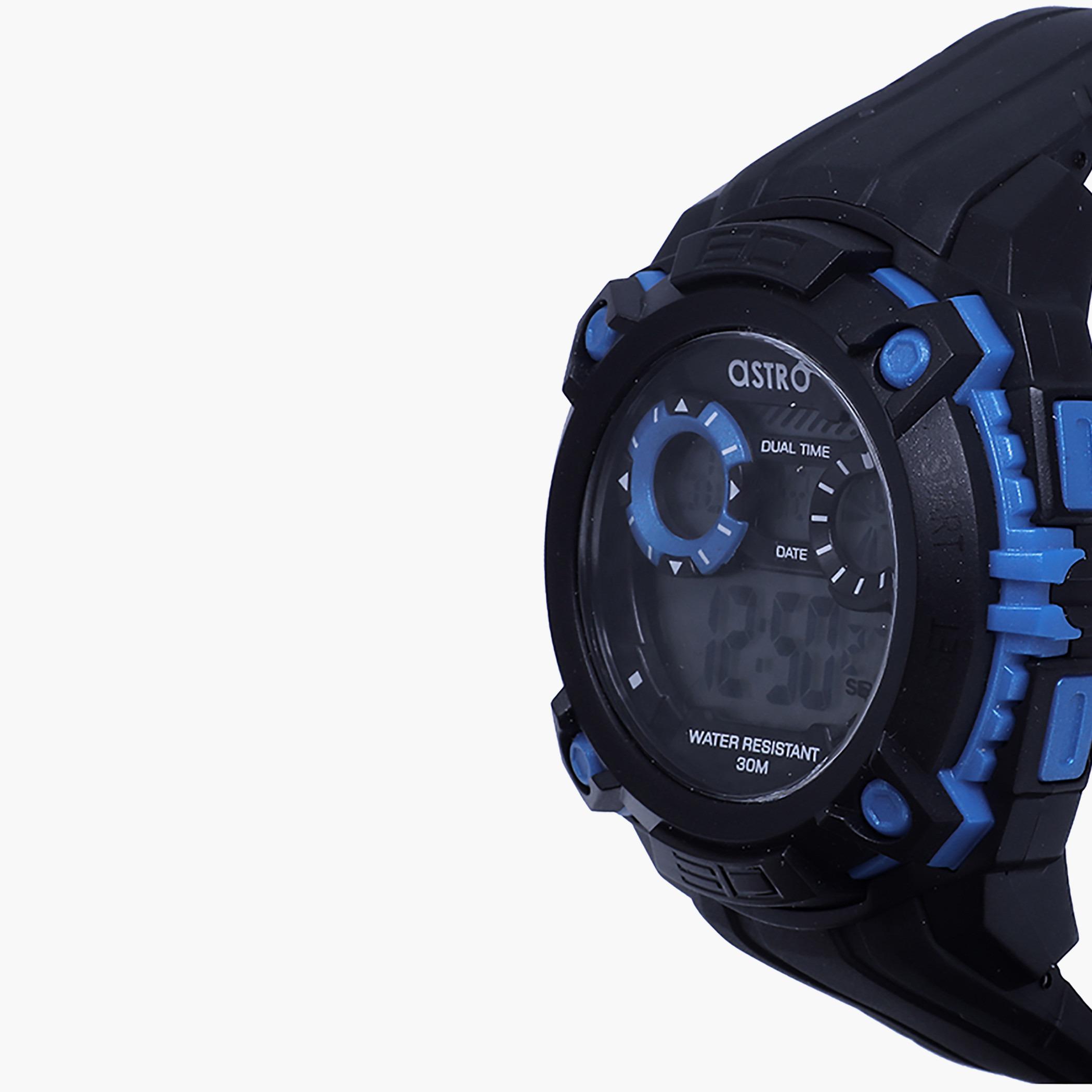 A20909-BLUE- راقب حزام لدائن رقميّة أزرق للرجال أسترو-men-watchesandjewellery-watches-image-2