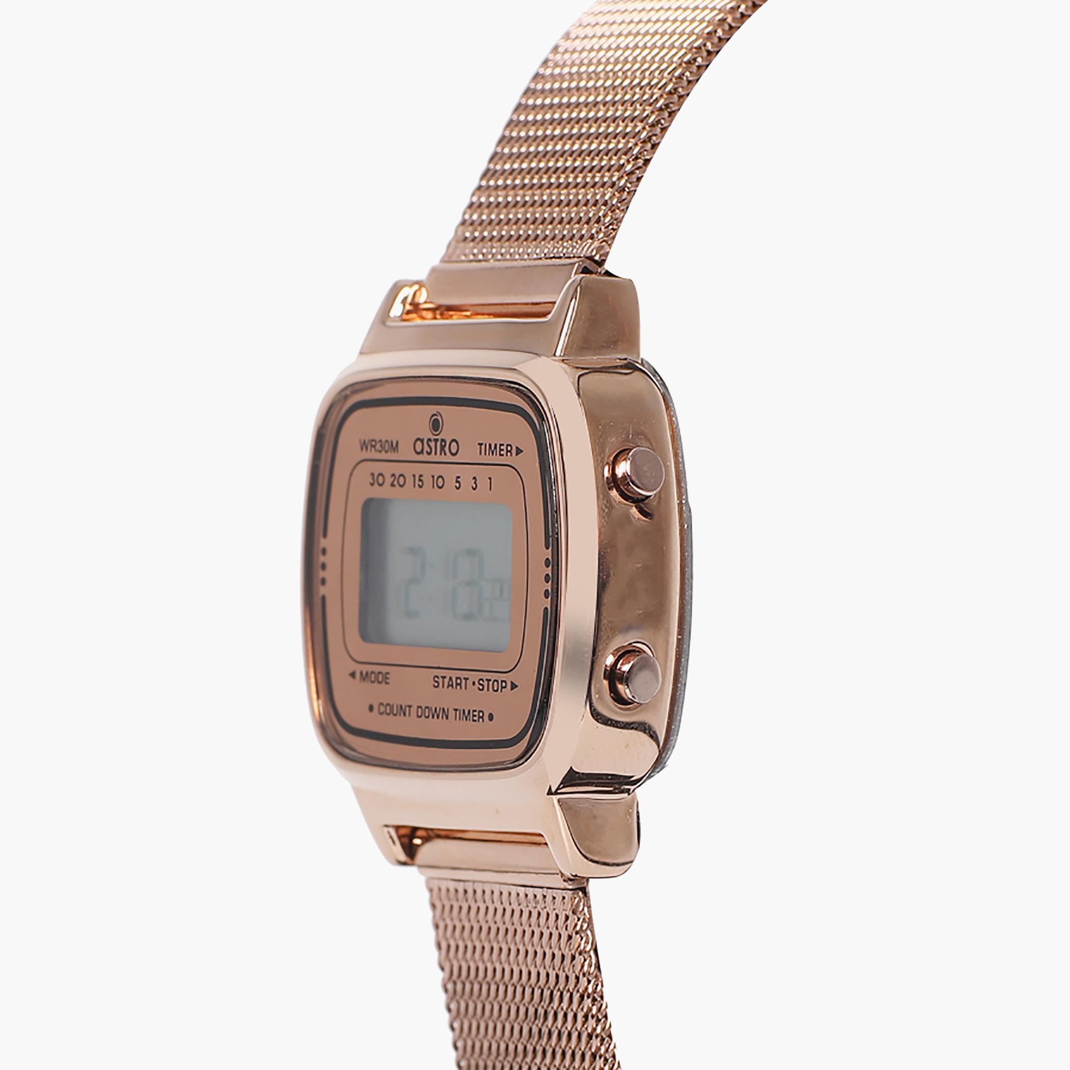 A21704-RBKK- راقب حزام شبكة رقميّة ذهبي وردي أطفال أسترو-boys-accessories-watches-image-2