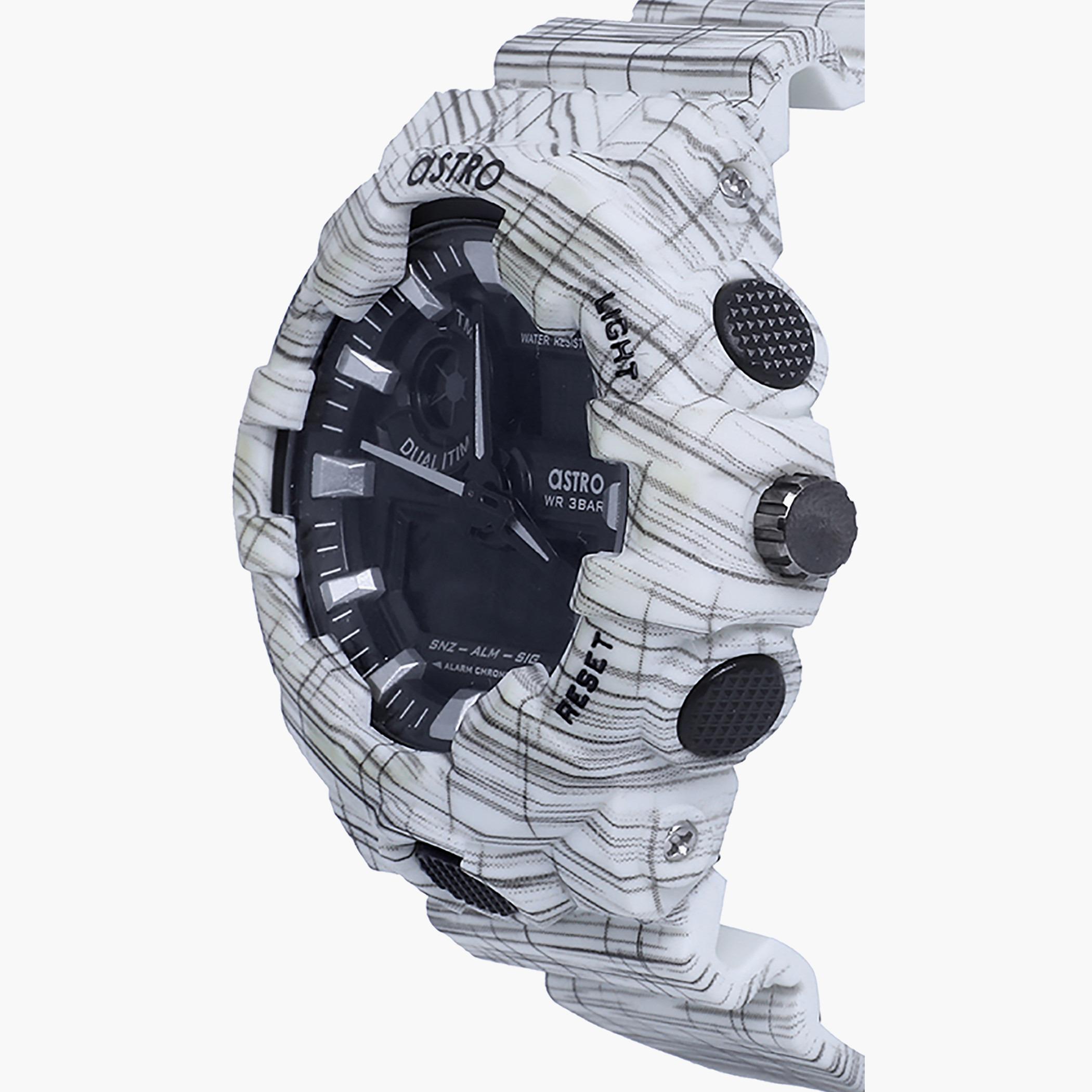 A20806-WHITE- راقب حزام لدائن تناظرية/ رقمية أبيض للرجال أسترو-men-watchesandjewellery-watches-image-2