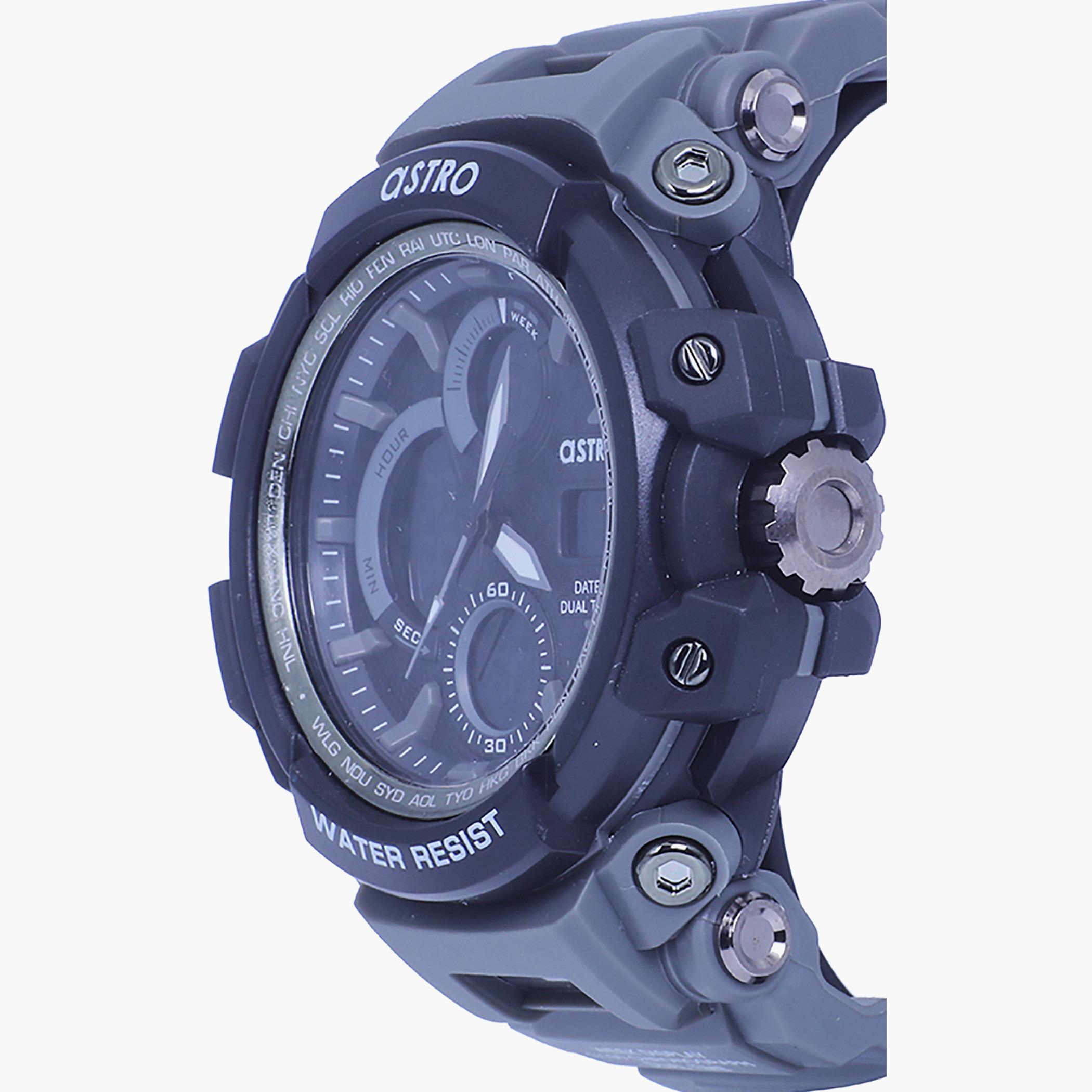 A20807-GRAY- راقب رجال حزام لدائن تناظرية/ رقمية رمادي للرجال أسترو-men-watchesandjewellery-watches-image-2
