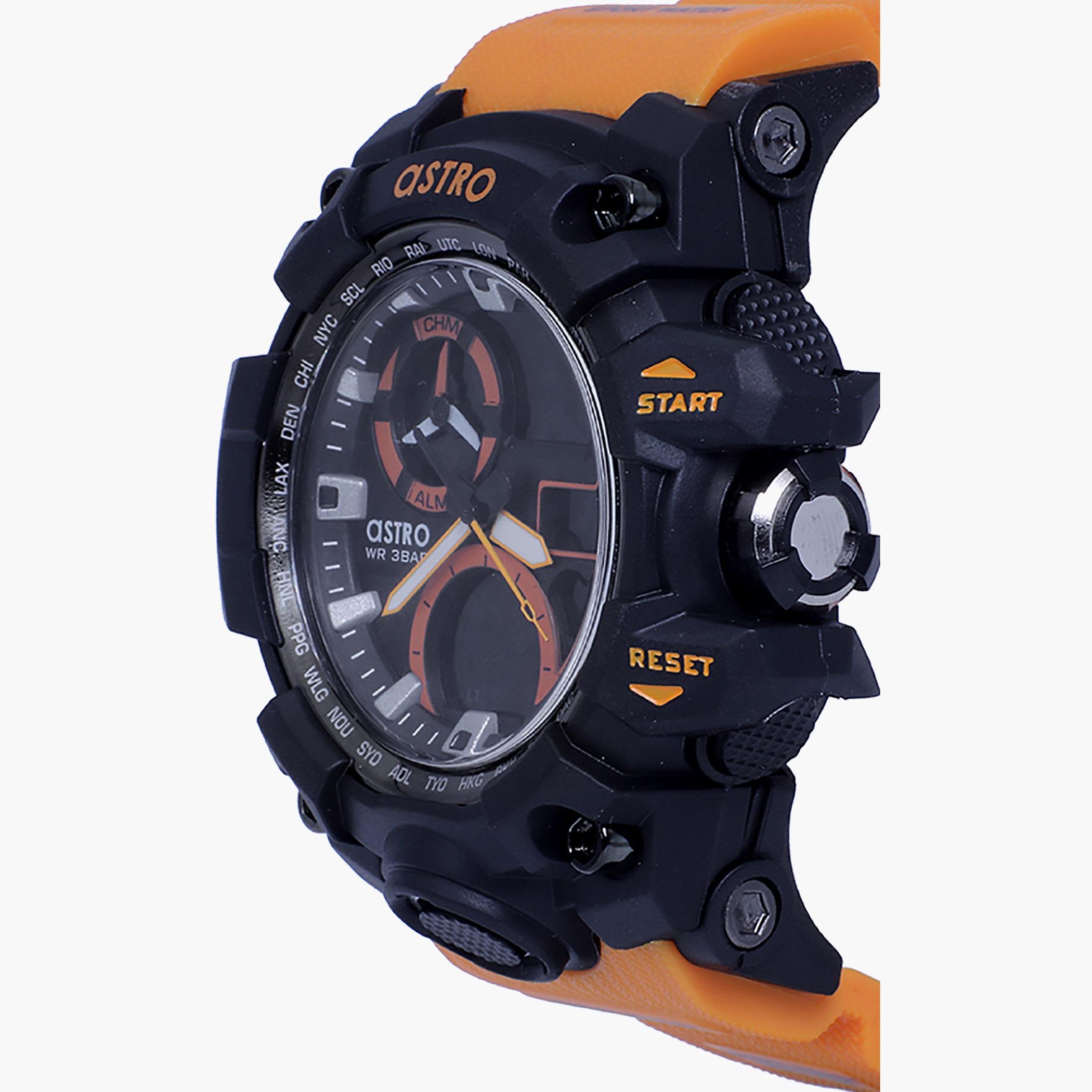 A20808-ORANGE- راقب رجال حزام لدائن تناظرية/ رقمية البرتقالي للرجال أسترو-men-watchesandjewellery-watches-image-2