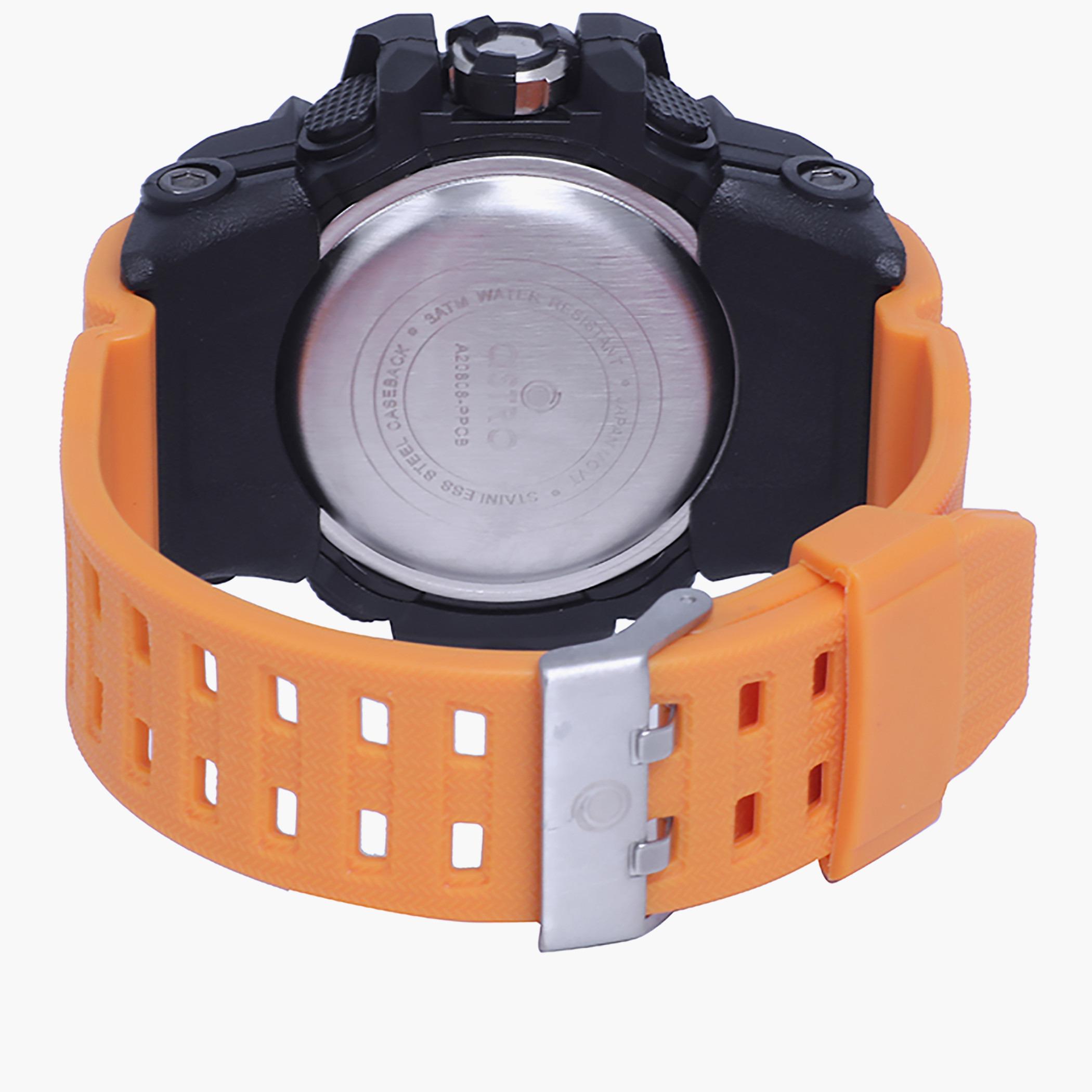 A20808-ORANGE- راقب رجال حزام لدائن تناظرية/ رقمية البرتقالي للرجال أسترو-men-watchesandjewellery-watches-image-3