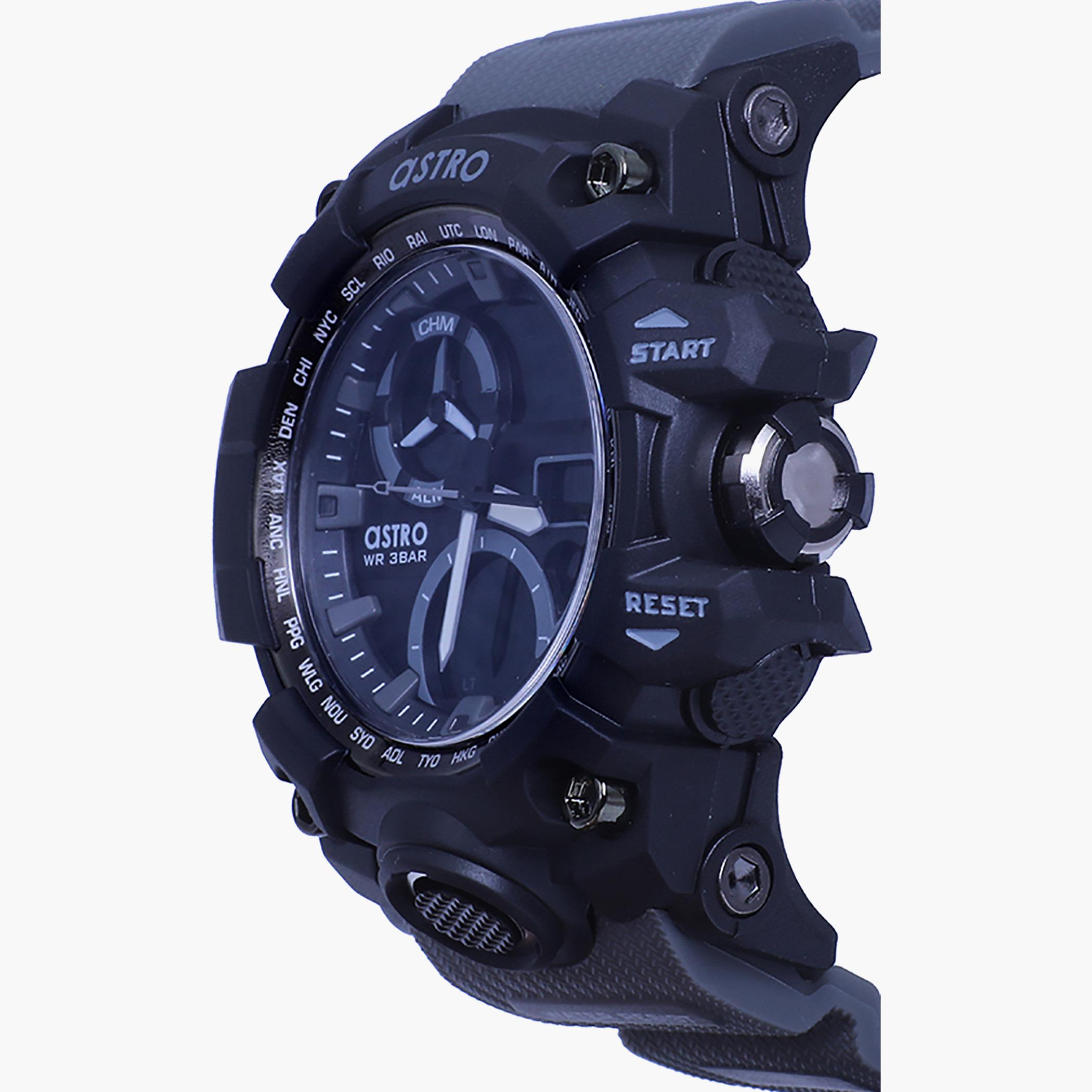 A20808-BLACK- راقب حزام لدائن تناظرية/ رقمية أزرق للرجال أسترو-men-watchesandjewellery-watches-image-2