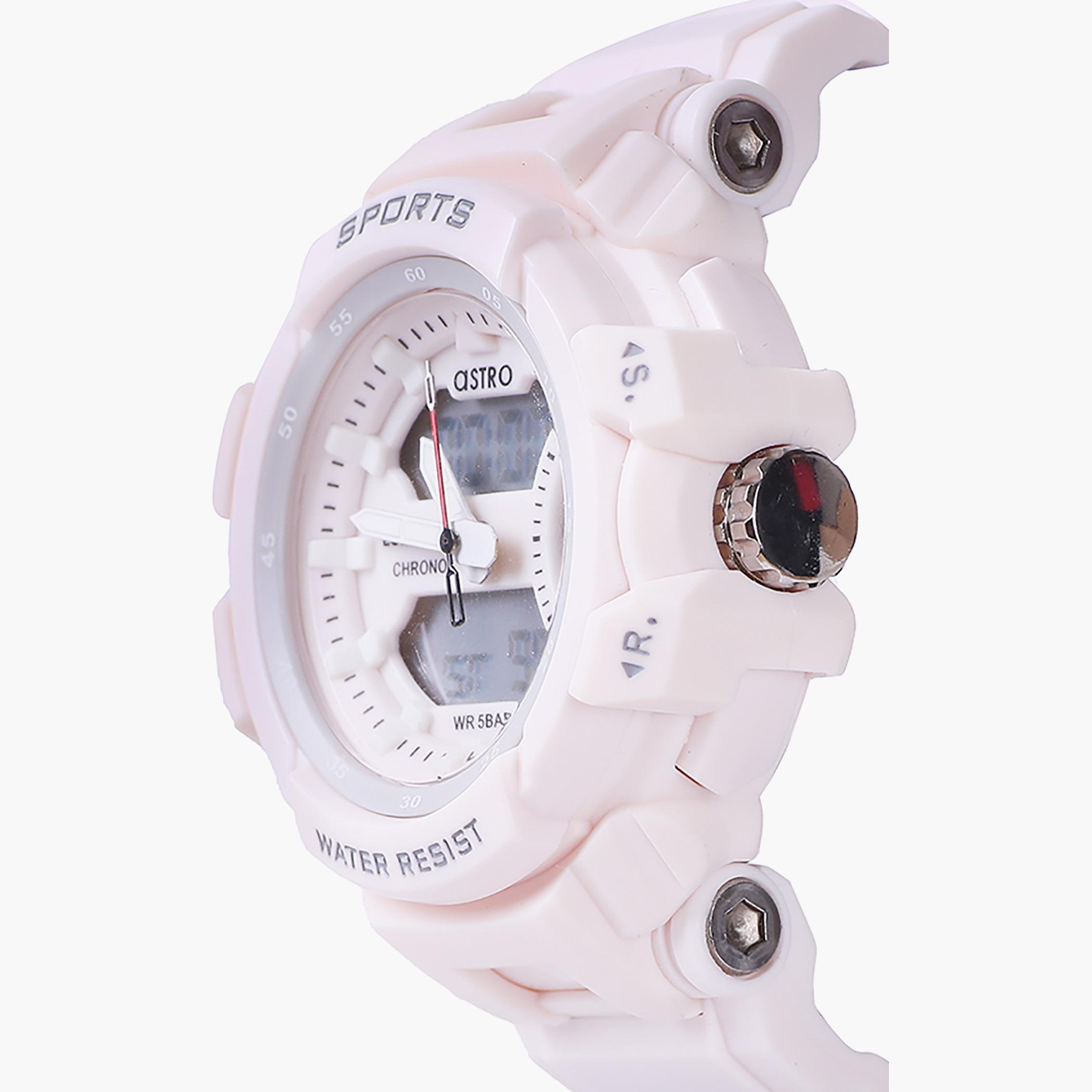 A20811-PPFW- راقب رجال حزام لدائن تناظرية/ رقمية لون القرنفل للرجال أسترو-men-watchesandjewellery-watches-image-2