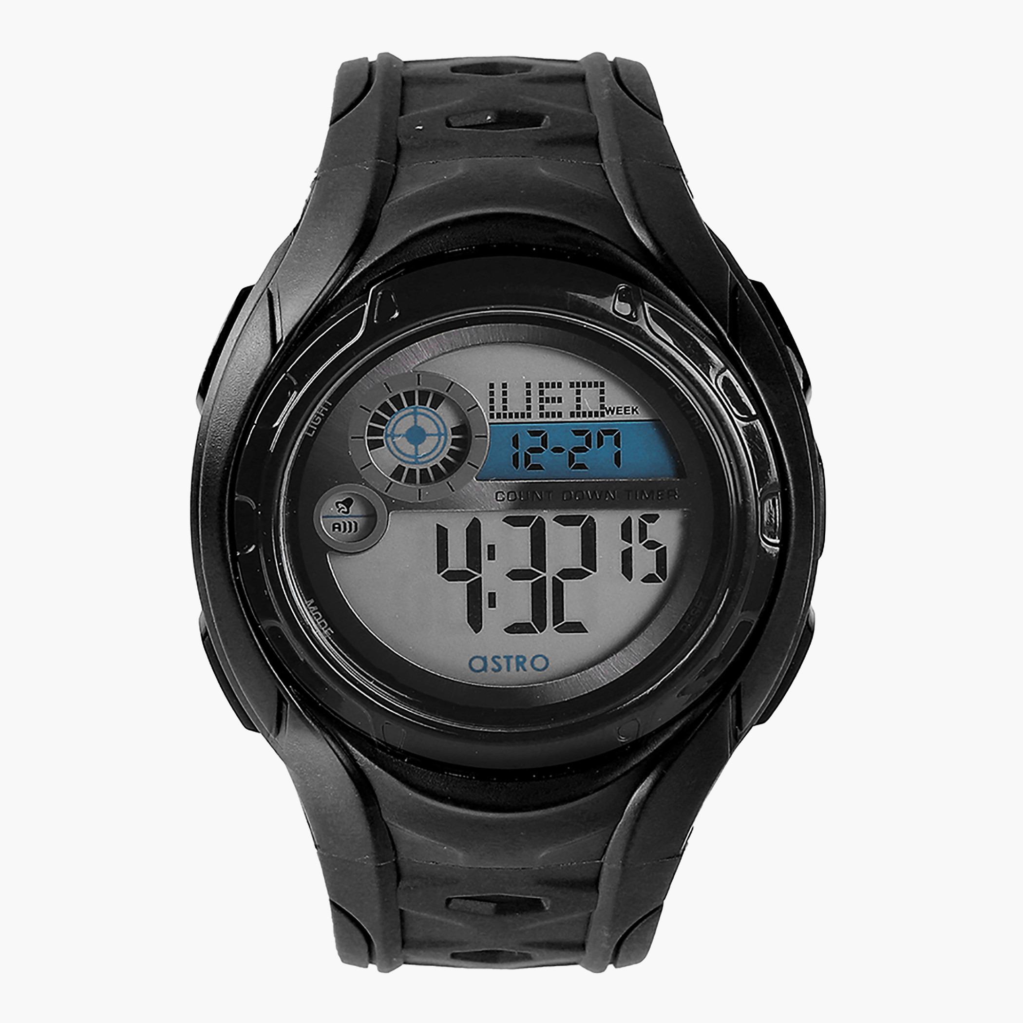 A20903-PPBS- راقب حزام لدائن رقميّة أسود للرجال أسترو-men-watchesandjewellery-watches-image-1