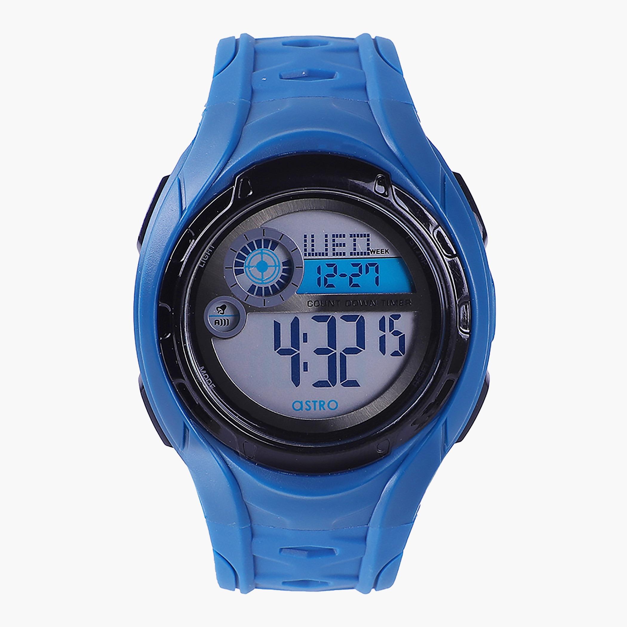 A20903-PPLS- راقب حزام لدائن رقميّة أزرق للرجال أسترو-men-watchesandjewellery-watches-image-1