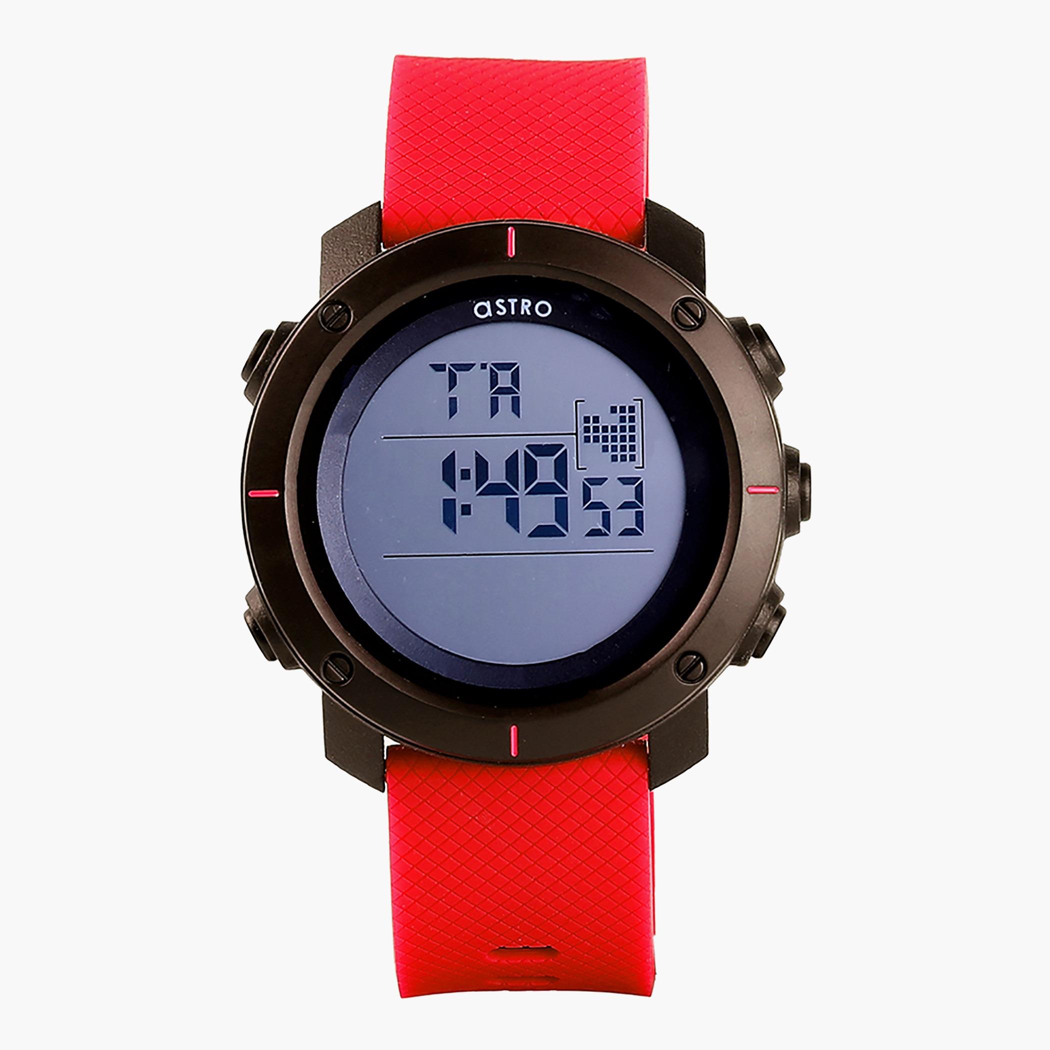 A20904-PPRSB- راقب حزام لدائن رقميّة أحمر للرجال أسترو-men-watchesandjewellery-watches-image-1