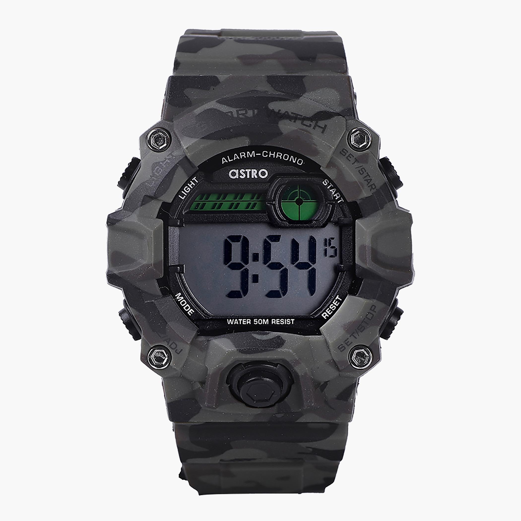 Astro Men Camouflage Strap Digital Watch - A20905-PPHB-men-watchesandjewellery-watches-image-1