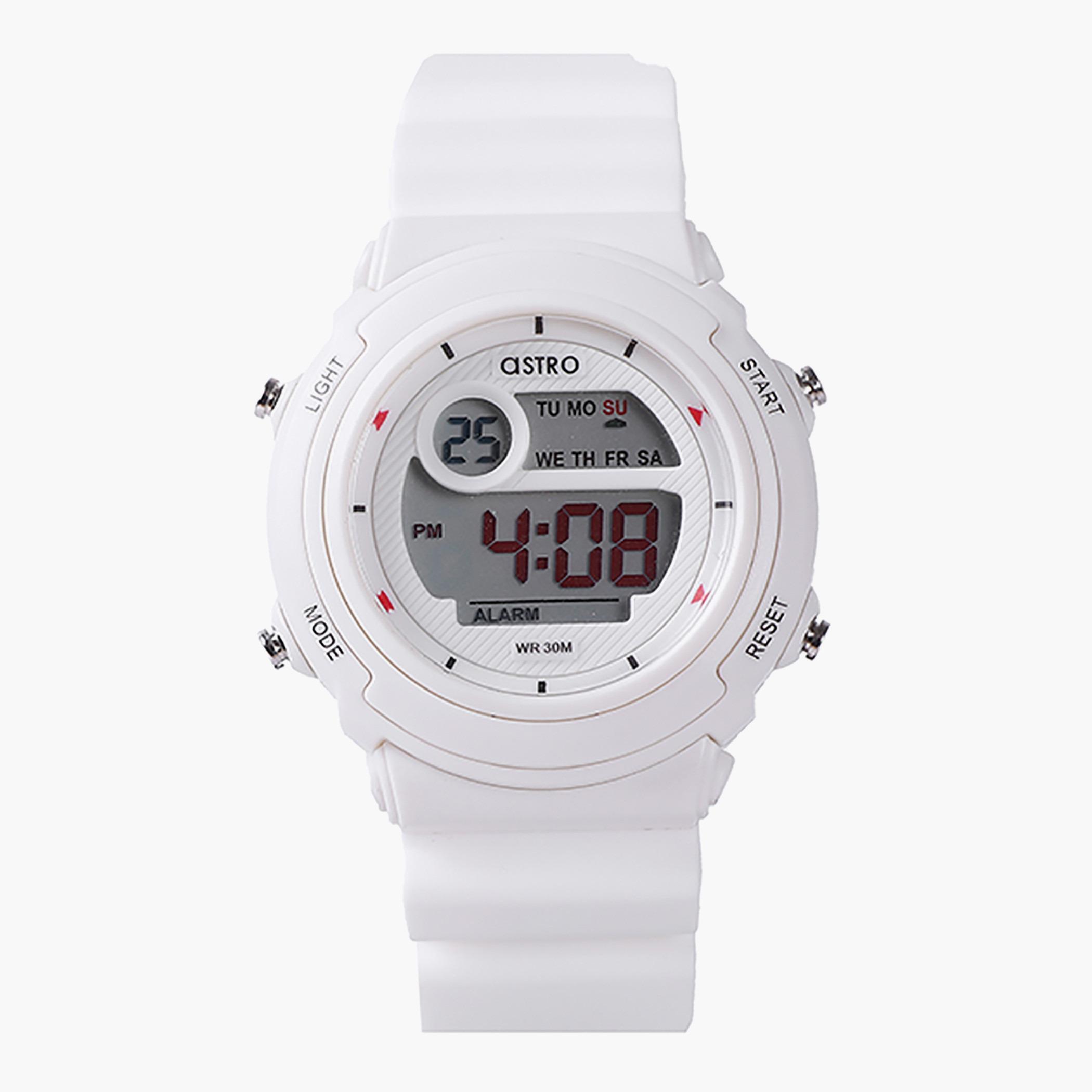 A20912-PPWW- راقب حزام لدائن رقميّة أبيض أطفال أسترو-boys-accessories-watches-image-1