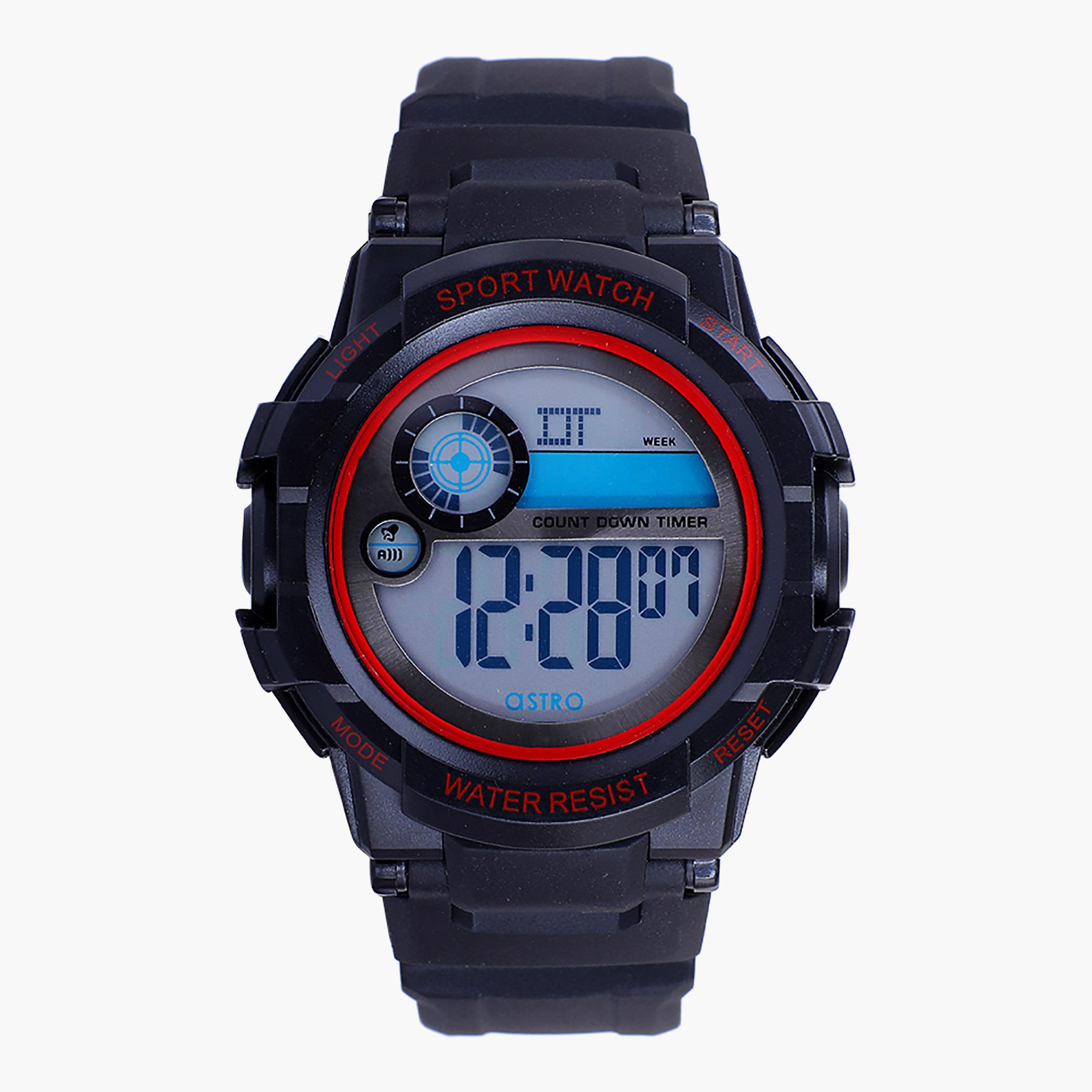 A9908-PPBBR- راقب حزام لدائن رقميّة أسود للرجال أسترو-men-watchesandjewellery-watches-image-1