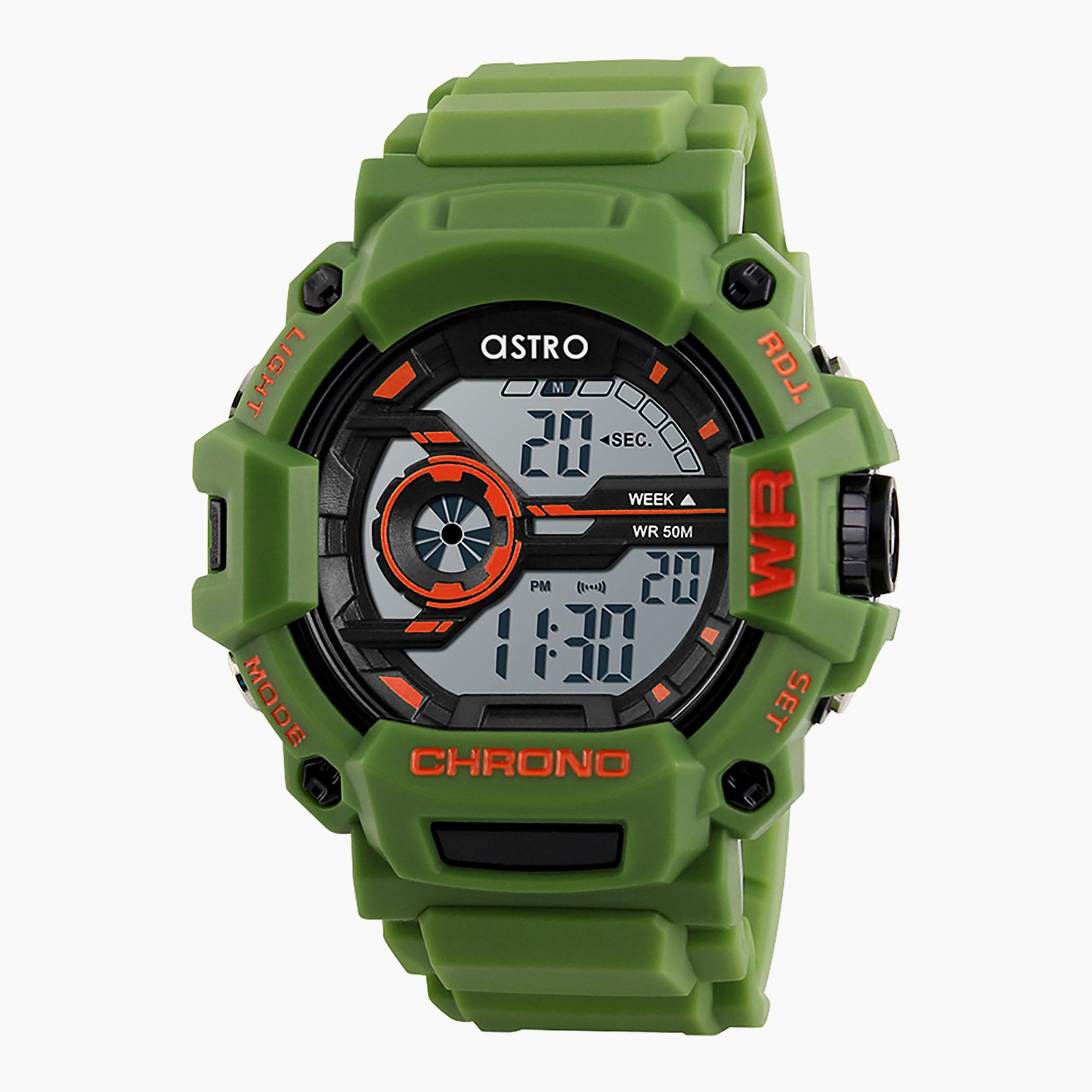 Astro Men Green Strap Digital Watch - A9925-PPHB-men-watchesandjewellery-watches-image-1