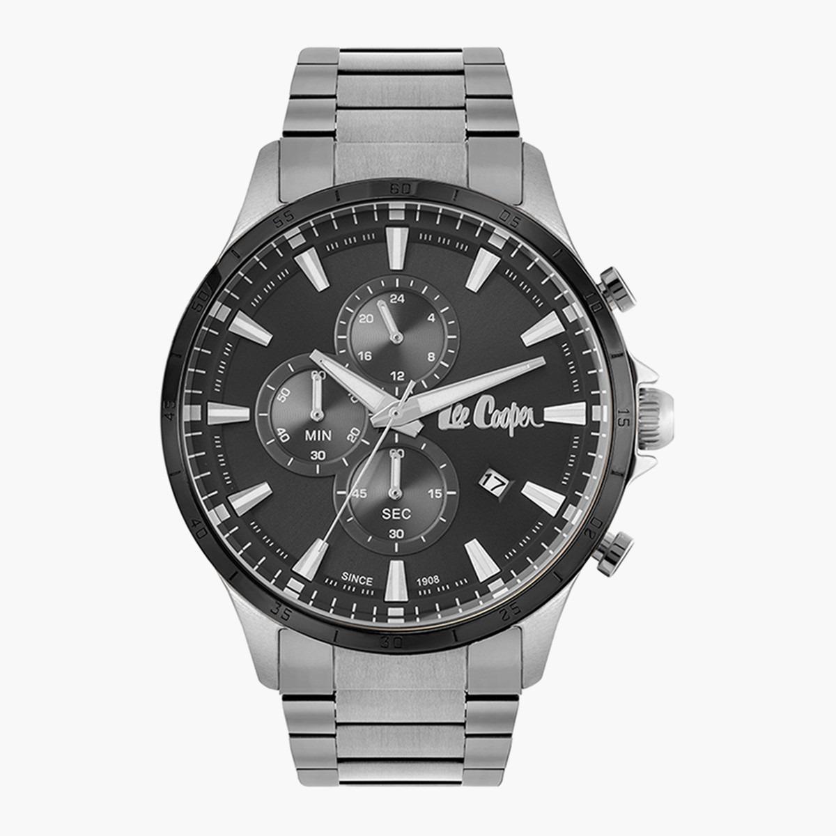 LC07009.350- راقب حزام معدن كرونوغراف بني ملك الرجال لي كوبر-men-watchesandjewellery-watches-image-1