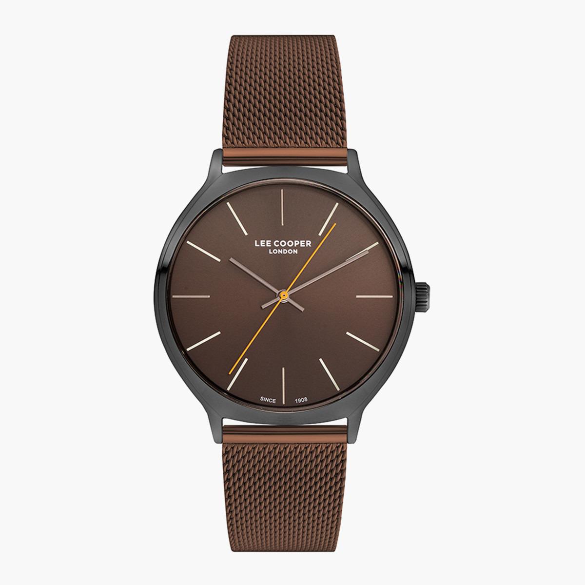 Lee Cooper Women's Brown Analog Mesh Strap Watch -LC07052.040-women-watchesandjewellery-watches-image-1