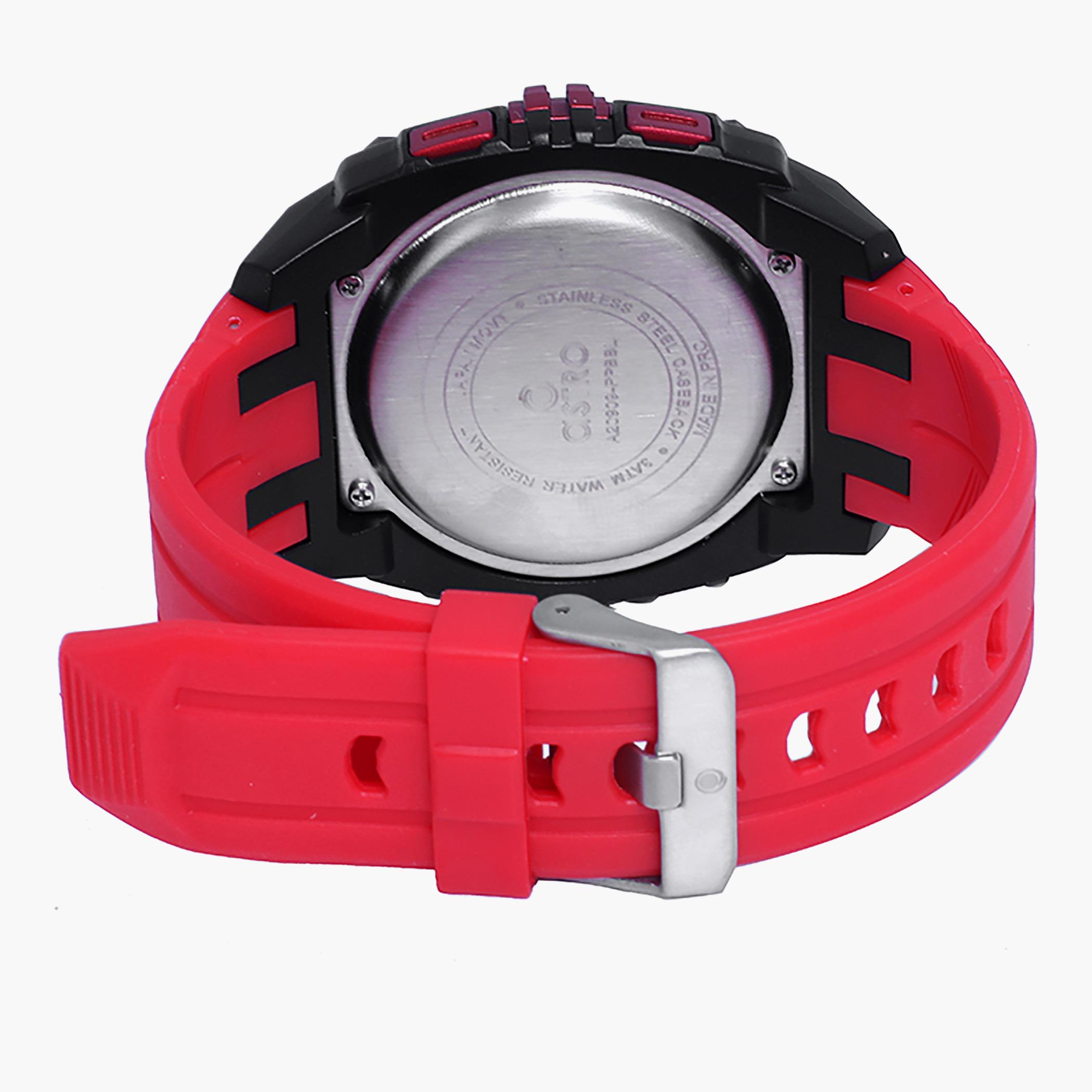 Astro Men Red Plastic Strap Digital Watch - A20909-men-watchesandjewellery-watches-image-3
