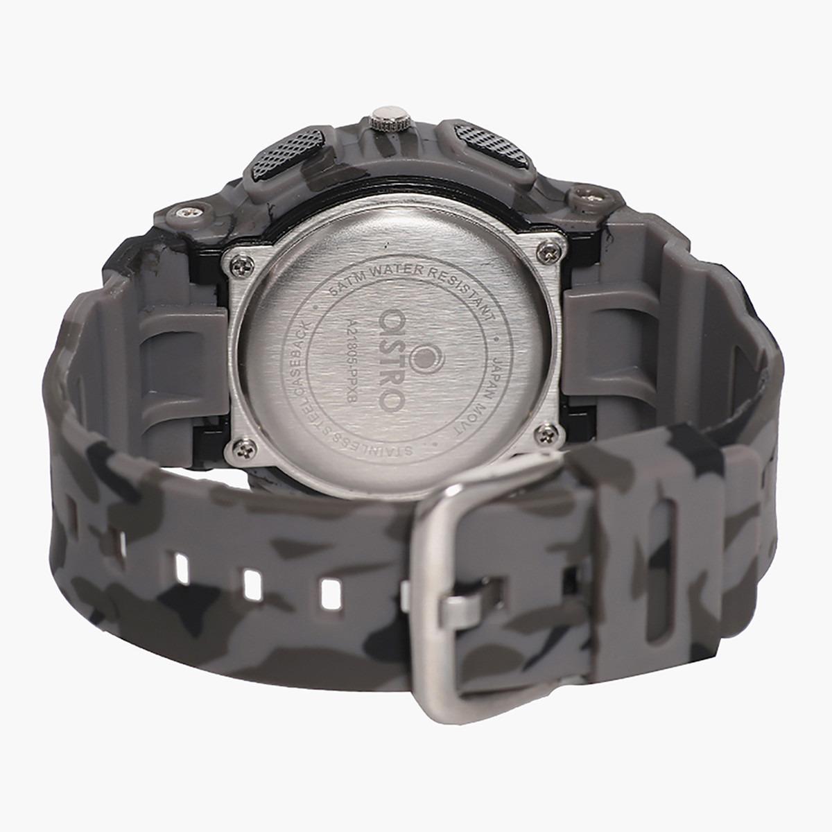Astro Men Camouflage Plastic Strap Analog-Digital Watch - A21805-men-watchesandjewellery-watches-image-3
